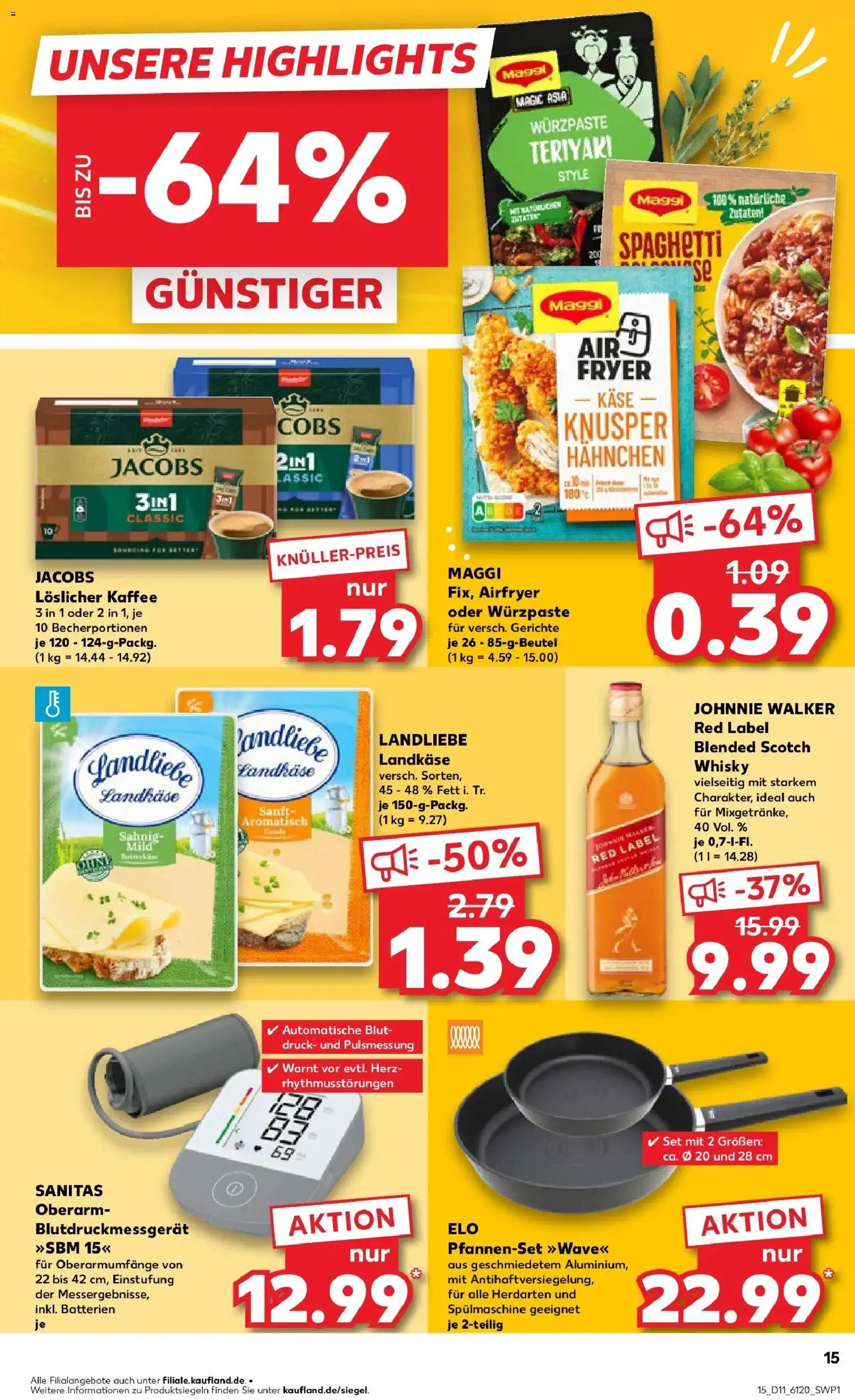 Kaufland Prospekt Meppen	 – gültig ab 09.03.2026 | Seite: 27 | Produkte: Hahnchen, Kaffee, Monitor, Johnnie walker