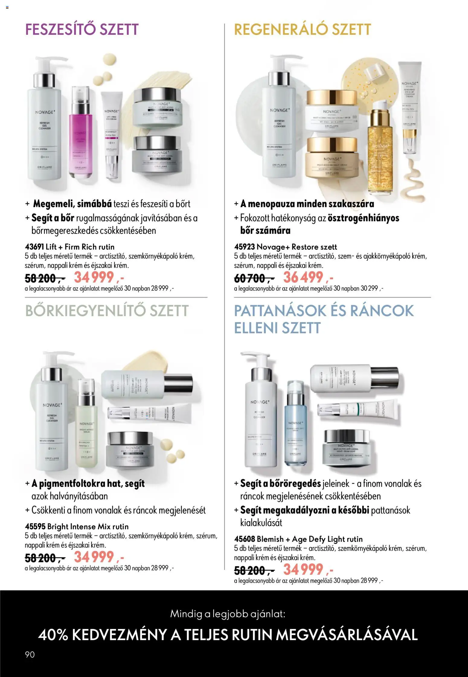 Oriflame akciós ujság - amely érvényes a következő dátumtól: 2026.07.29. | Oldal: 90