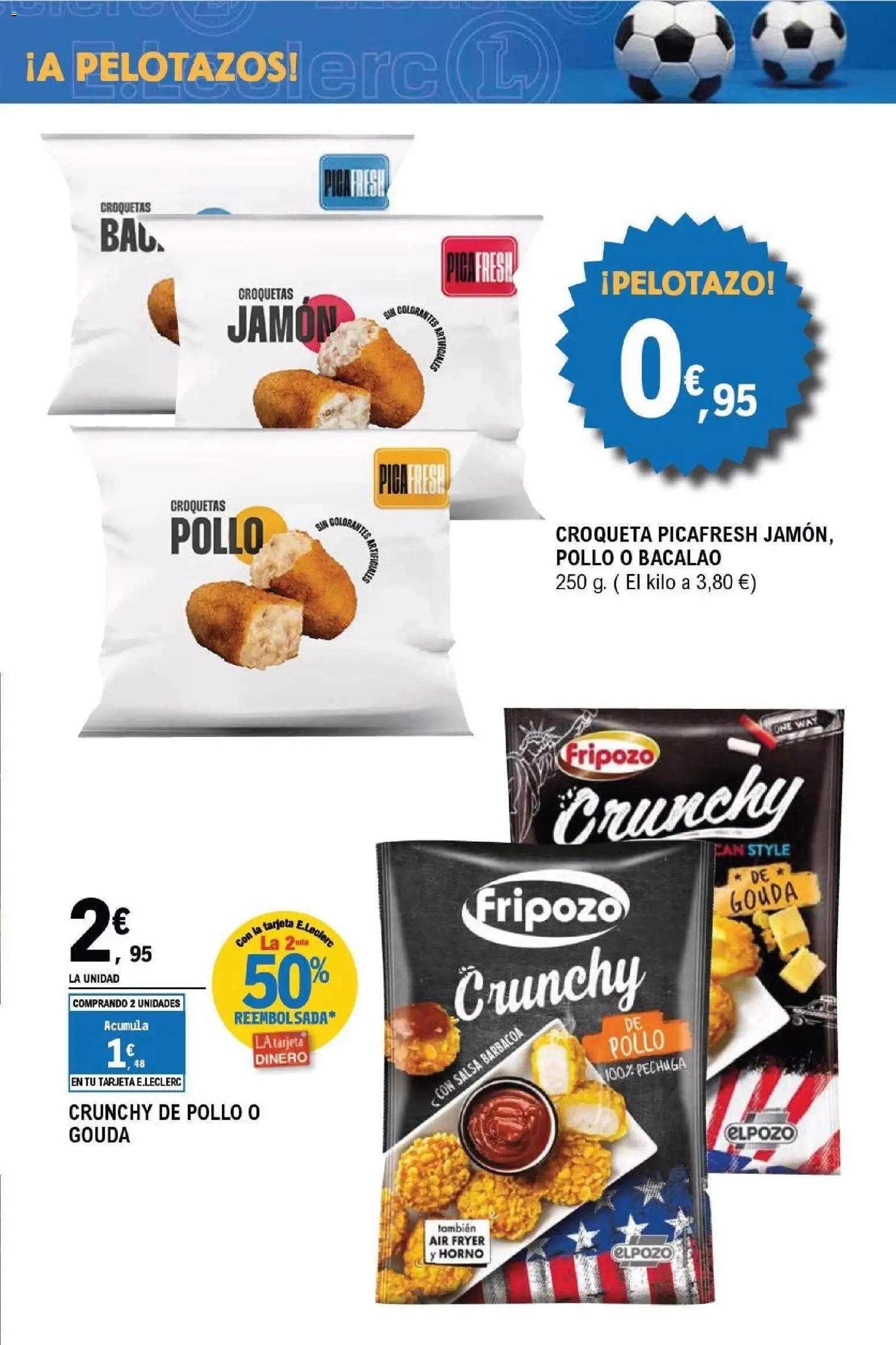 E.Leclerc Pamplona │ válido desde el 01.06.2026 | Página: 25 | Productos: Jamón, Barbacoa, Horno, Croquetas