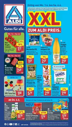 Aldi Wochenangebote ab 01.06.2026 gültig