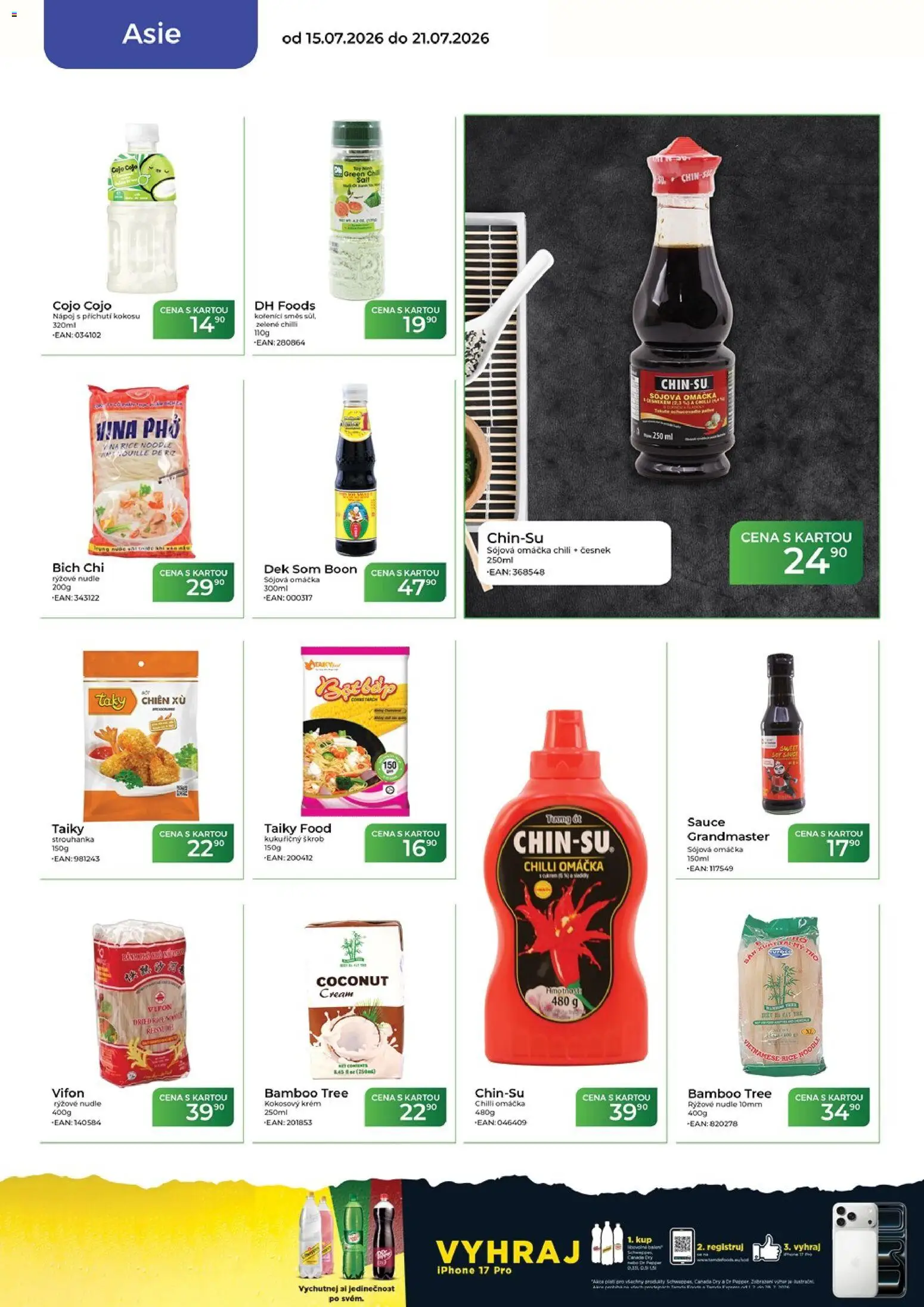 Tamda Foods leták od 15.07.2026 | Strana: 46 | Produkty: Krém, Chilli, Kukuřičný škrob, Nudle