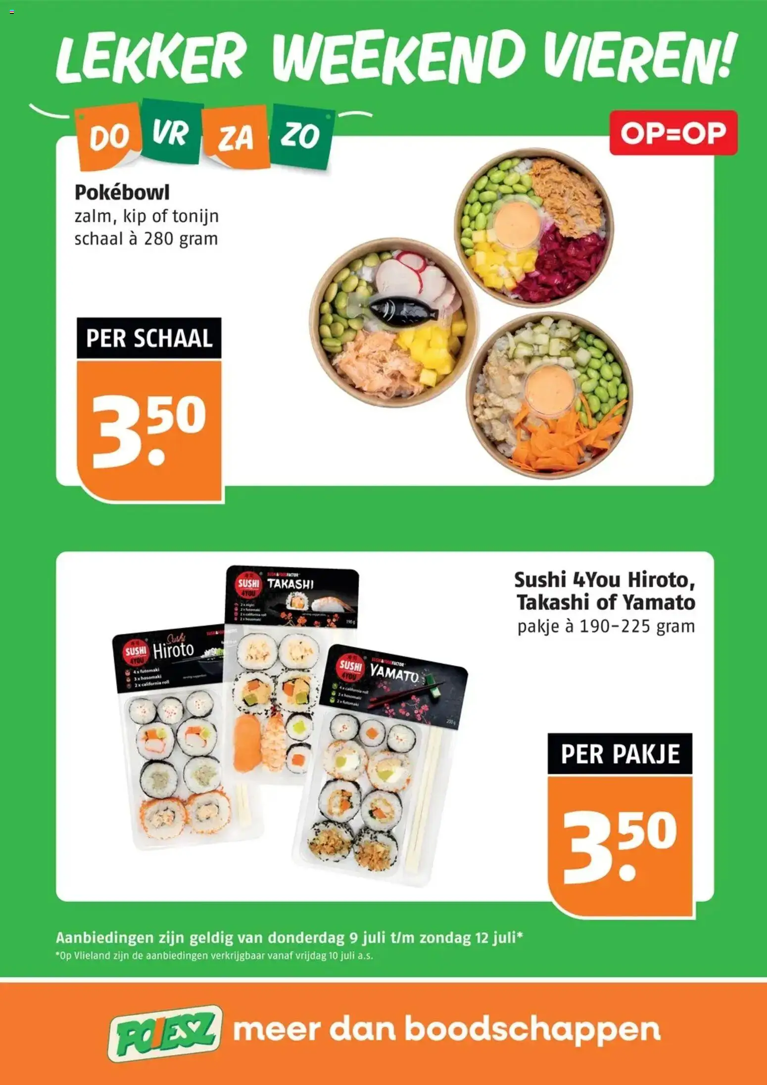 {H1} | Pagina: 5 | Producten: Schaal, Sushi, Tonijn, Kip