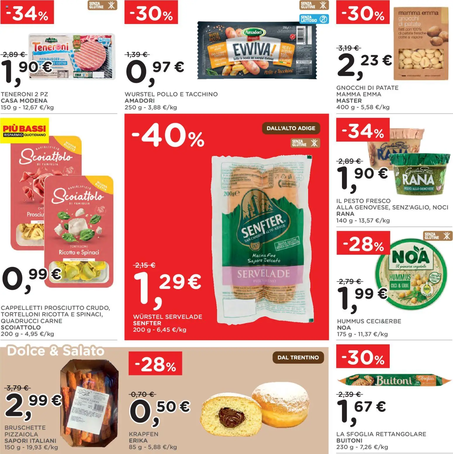 Volantino Poli del 02/09/2026 | Pagina: 17 | Prodotti: Erbe, Noci, Tortelloni, Hamburger