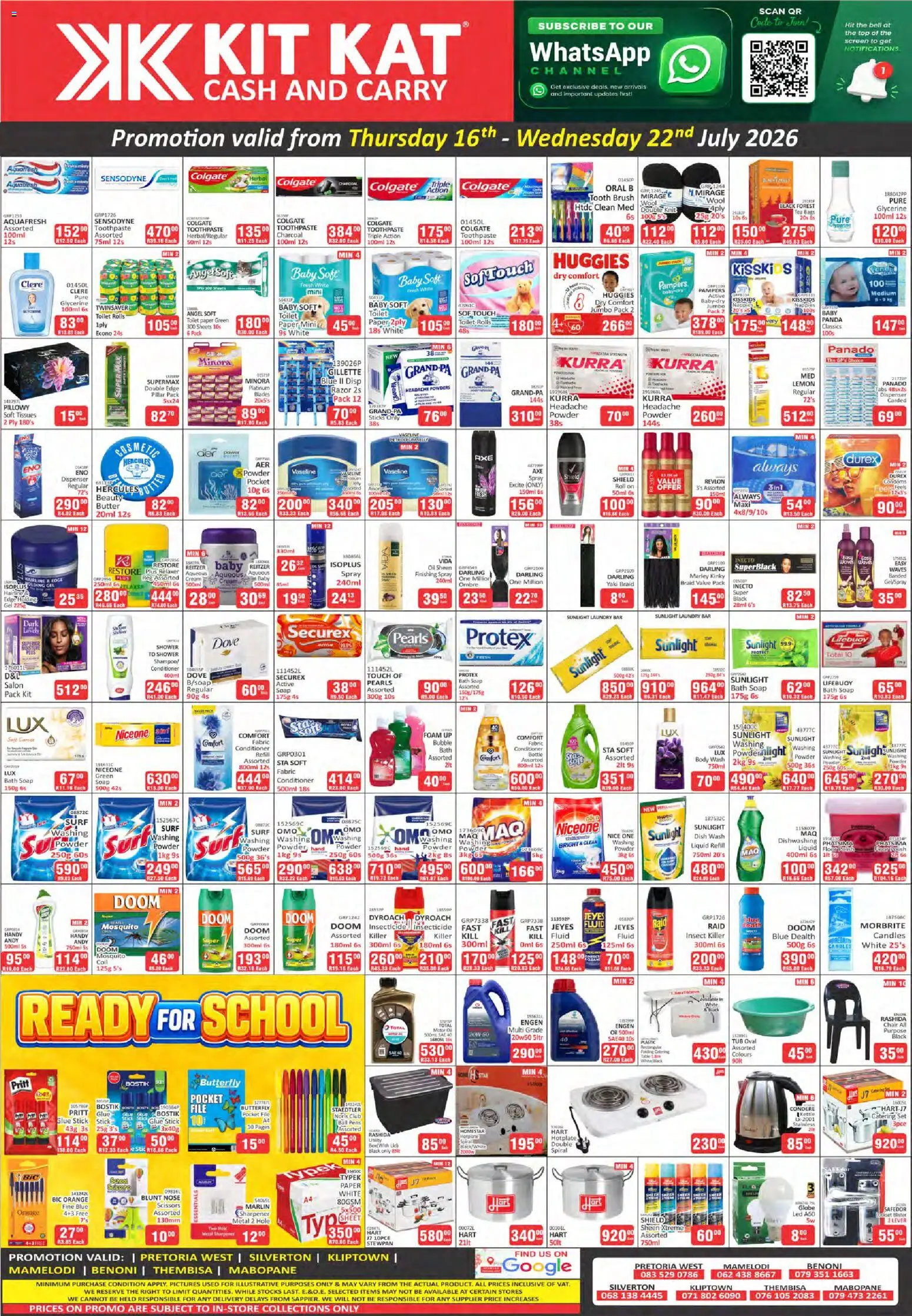 New KIT KAT Cash & Carry catalogue – valid from 16/07/2026 | Page: 2 | Products: Shower, Cream, Paper, Relaxer