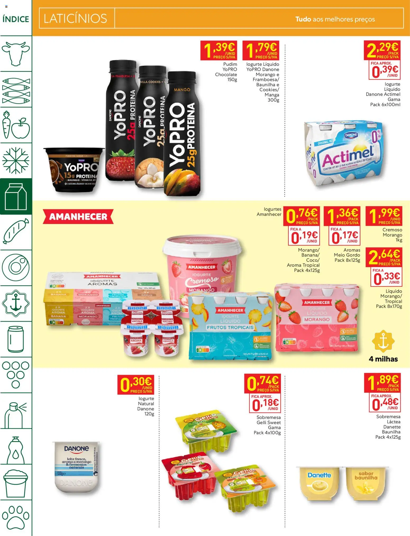 Recheio folheto Madeira │ válido de 27/10/2026 | Página: 10 | Produtos: Manga, Leite, Chocolate, Coco