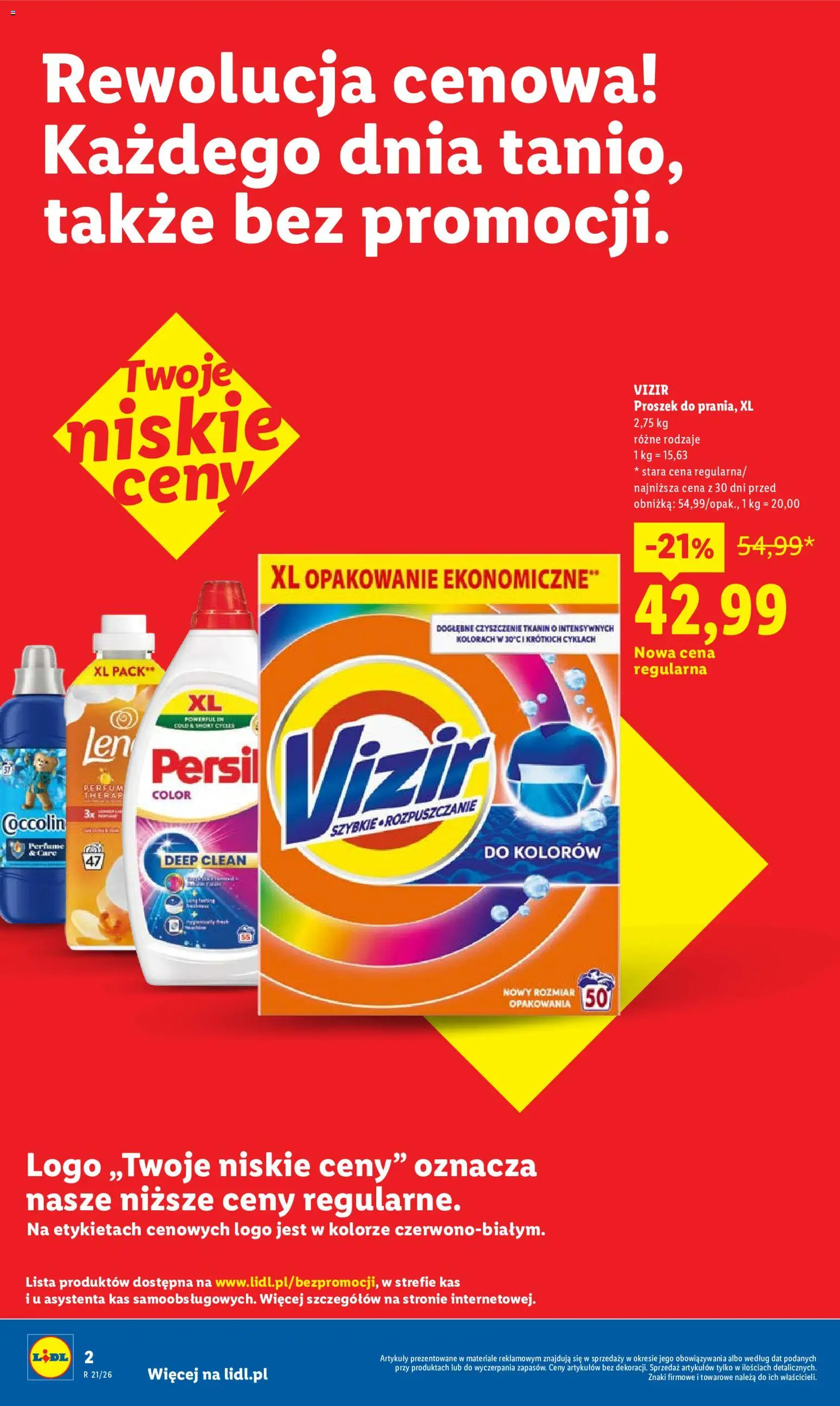 Lidl Polsko leták od 18.05.2026 | Strana: 2 | Produkty: Persil