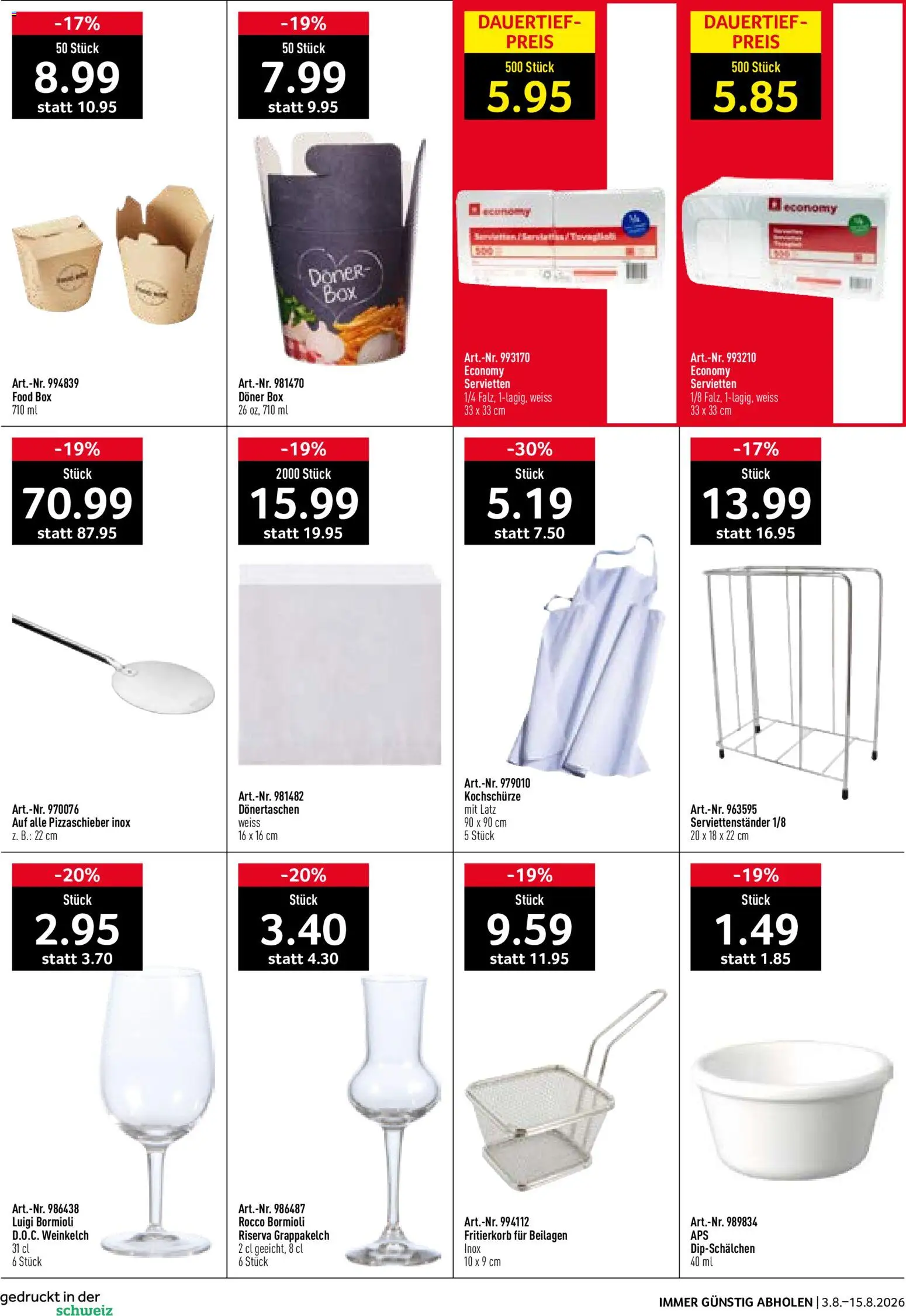 Prodega aktionen Sonne des Südens – gültig ab 03.08.2026 | Seite: 16 | Produkte: Box