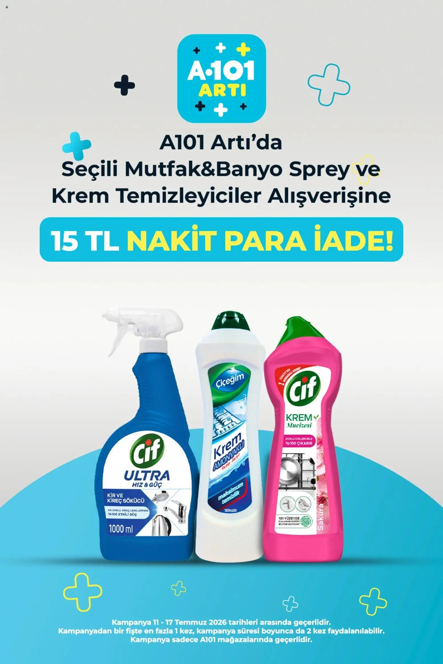 A101 - Arti - 11 Temmuz 2026 tarihinden itibaren geçerlidir | Sayfa: 2 | Ürünler: Krem