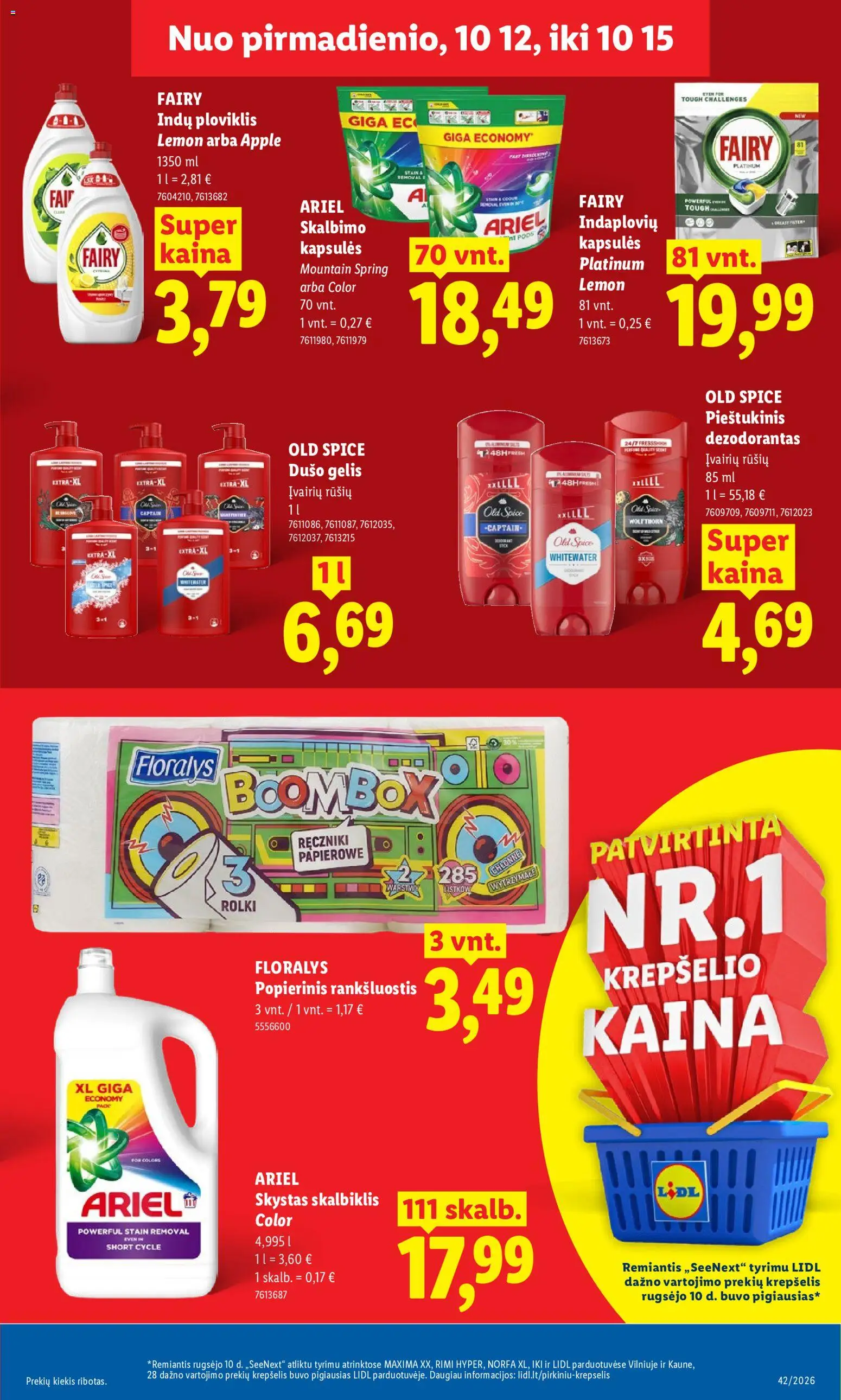 LIDL akcijos nuo 2026.10.12 | Puslapis: 15