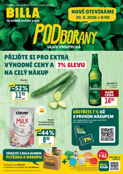 Náhled letáku Billa leták - Podbořany od 30.09.2026