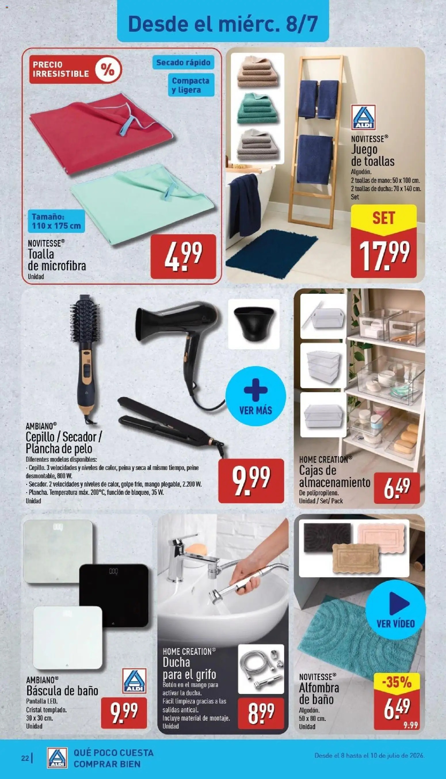 Aldi folleto Canarias │ válido desde el 06/07/2026 | Página: 22