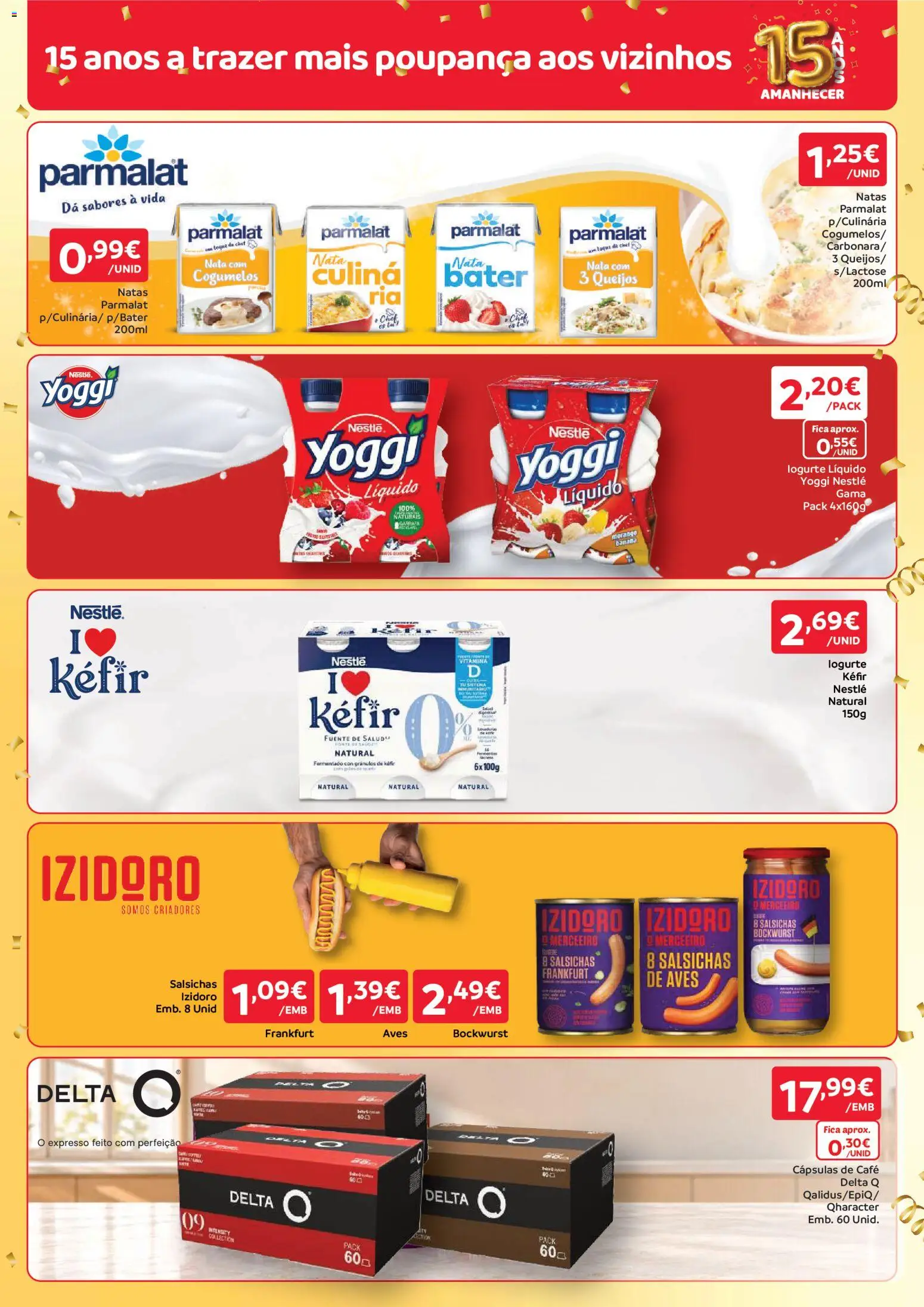 Amanhecer folheto Madeira │ válido de 22/10/2026 | Página: 2 | Produtos: Banana, Cápsulas, Café, Salsichas