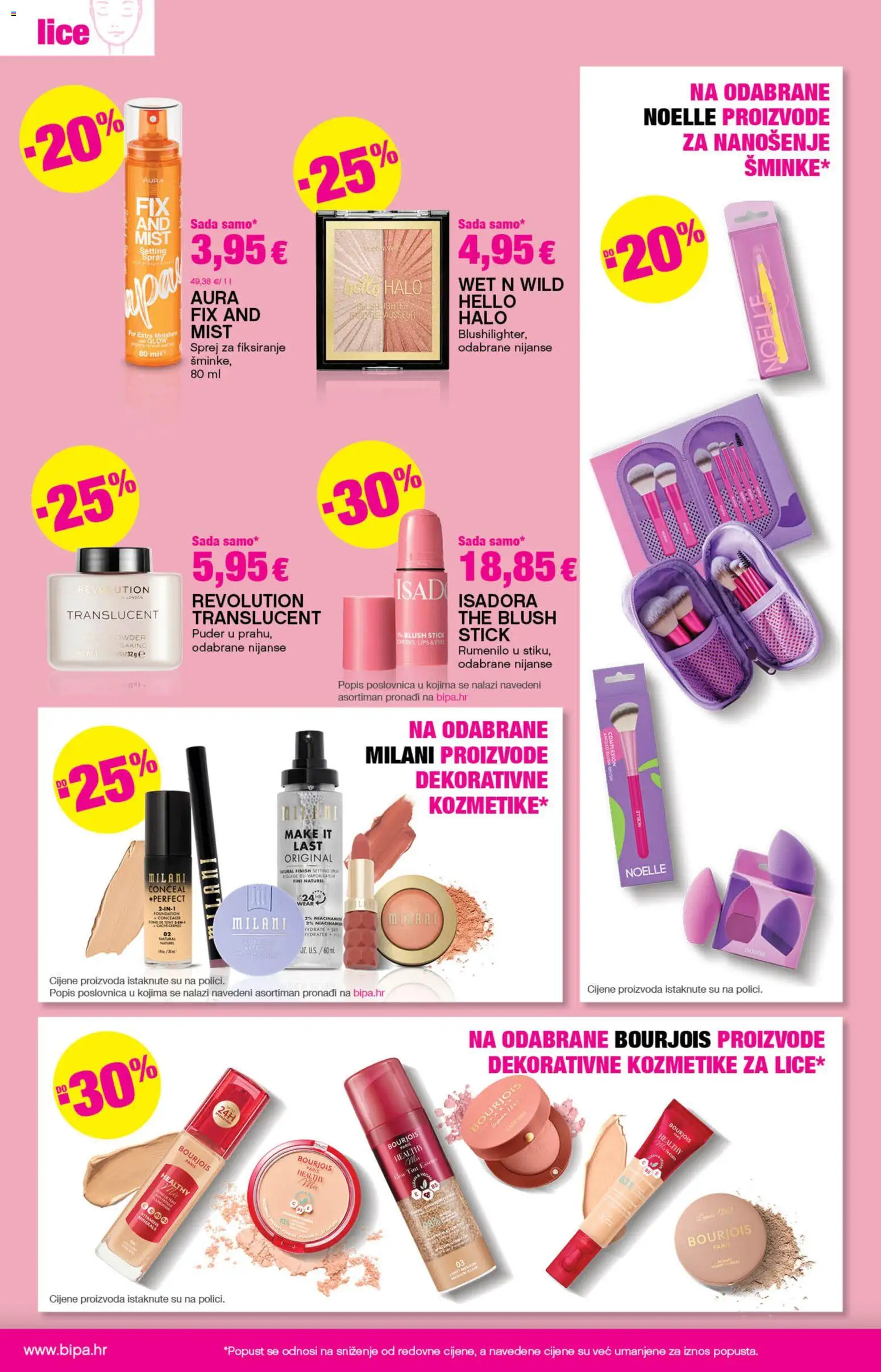 Bipa katalog | vrijedi od 28.05.2026 | Stranica: 6 | Proizvodi: Concealer, Puder, Rumenilo, Finish