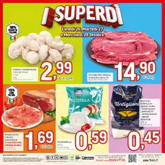Anteprima del volantino Todis volantino valido a partire dal 15/10/2026 | Pagina: 24 | Prodotti: Bovino, Pasta, Carne, Spaghetti