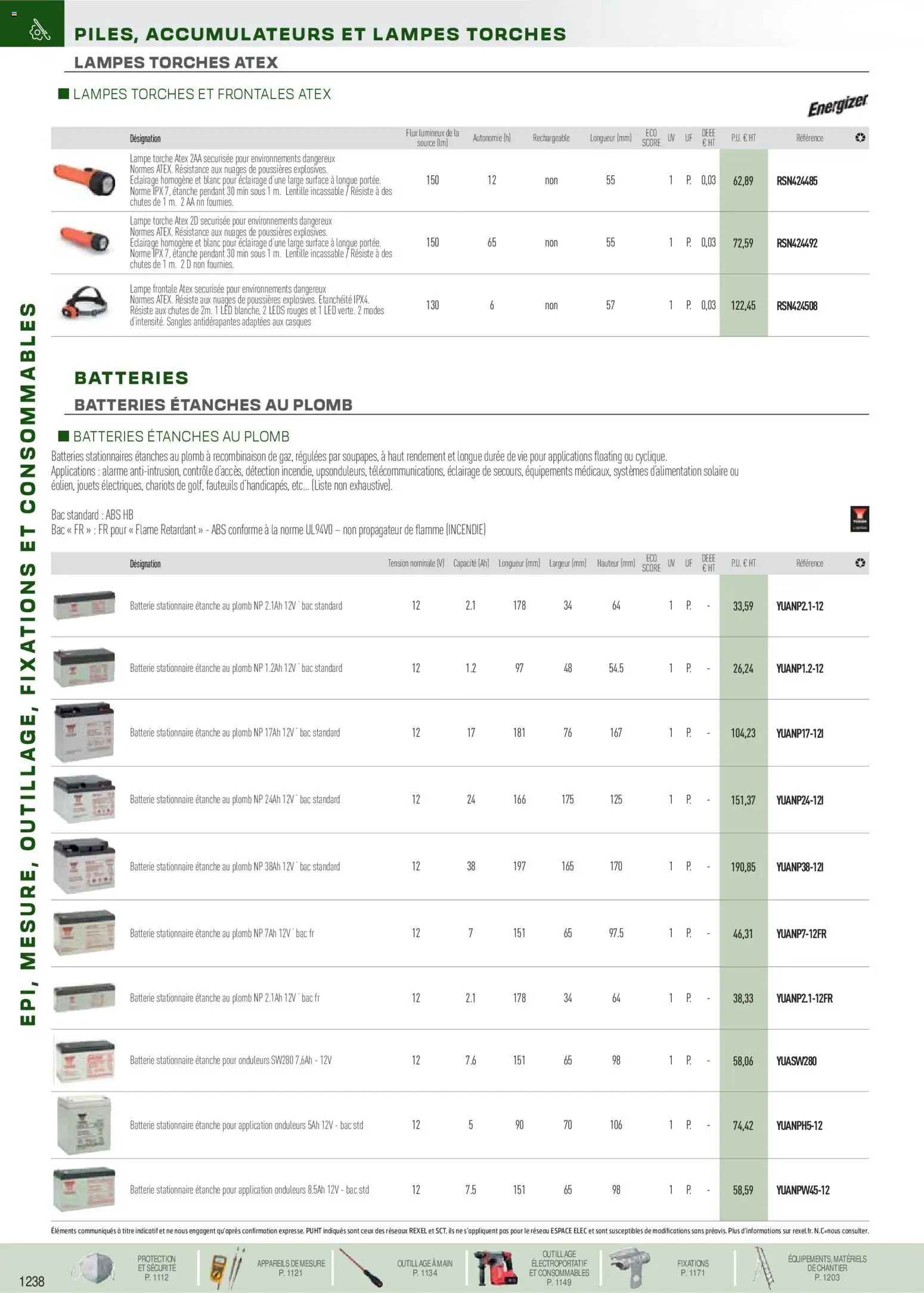 {H1} | Page: 129 | Produits: Jouets, Lampe frontale, Batterie, Lampe