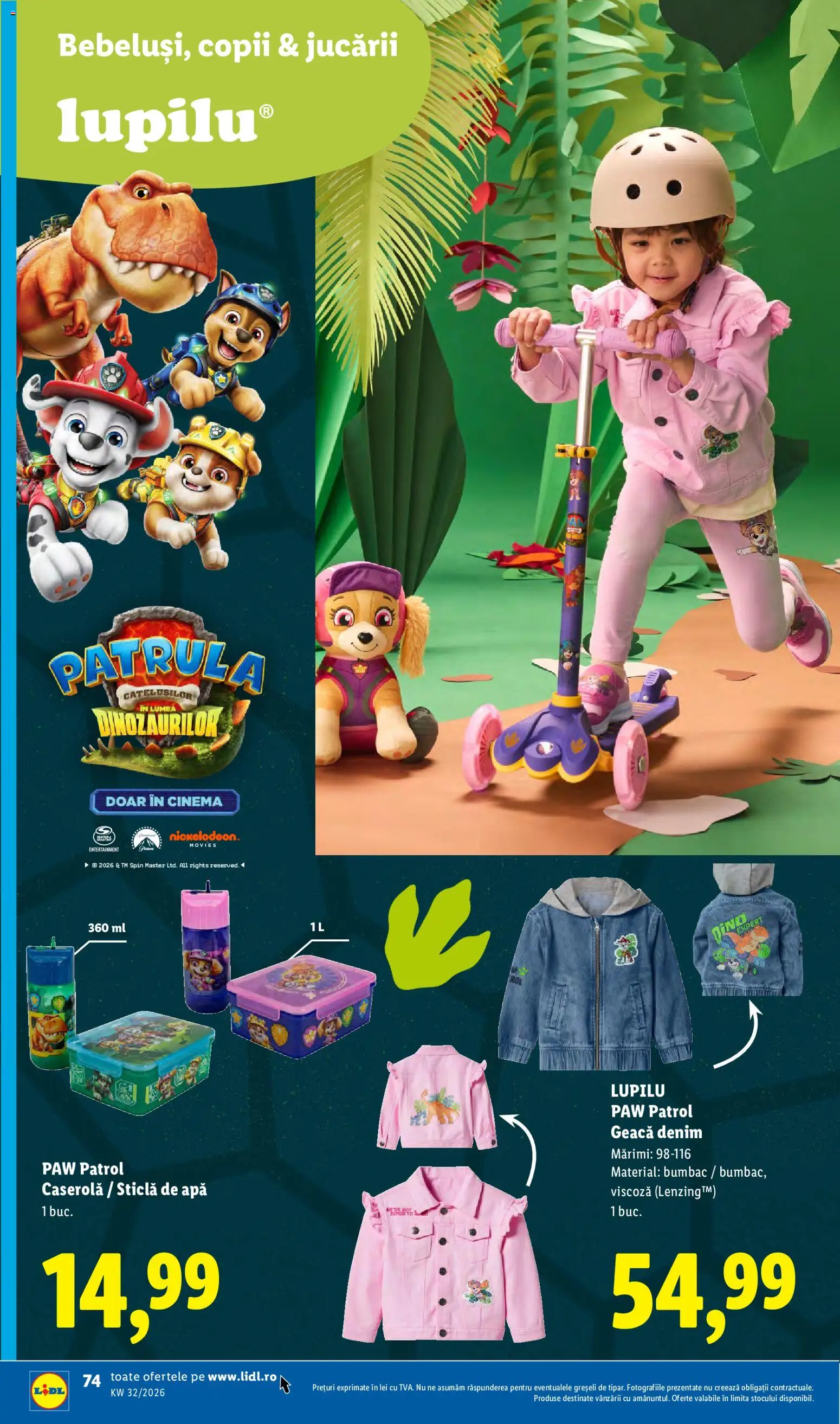 Noul catalog Lidl – valabil de la 03.08.2026 | Pagină: 74