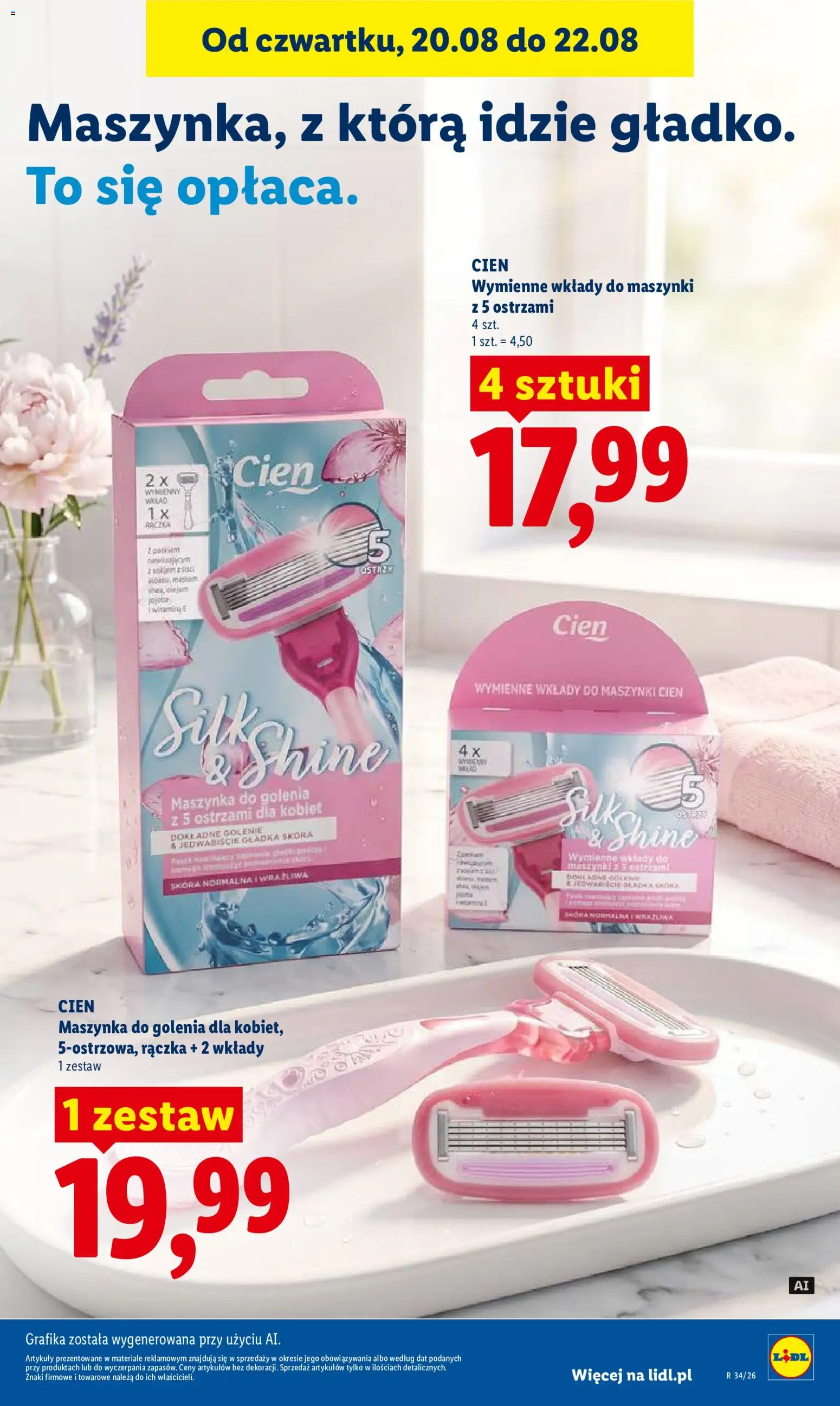Lidl Polsko leták od 20.08.2026 | Strana: 93 | Produkty: Cien