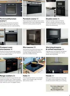 Preview of B&Q - Appliances valid from 01/07/2026 | Page: 7 | Products: Drawers, Coffee, Hob, Fan