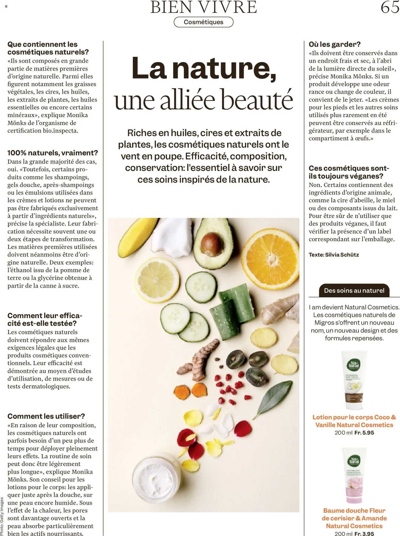 Migros aktionen Magazine FR – gültig ab 29.10.2026 | Seite: 65 | Produkte: Vanille, Body Lotion