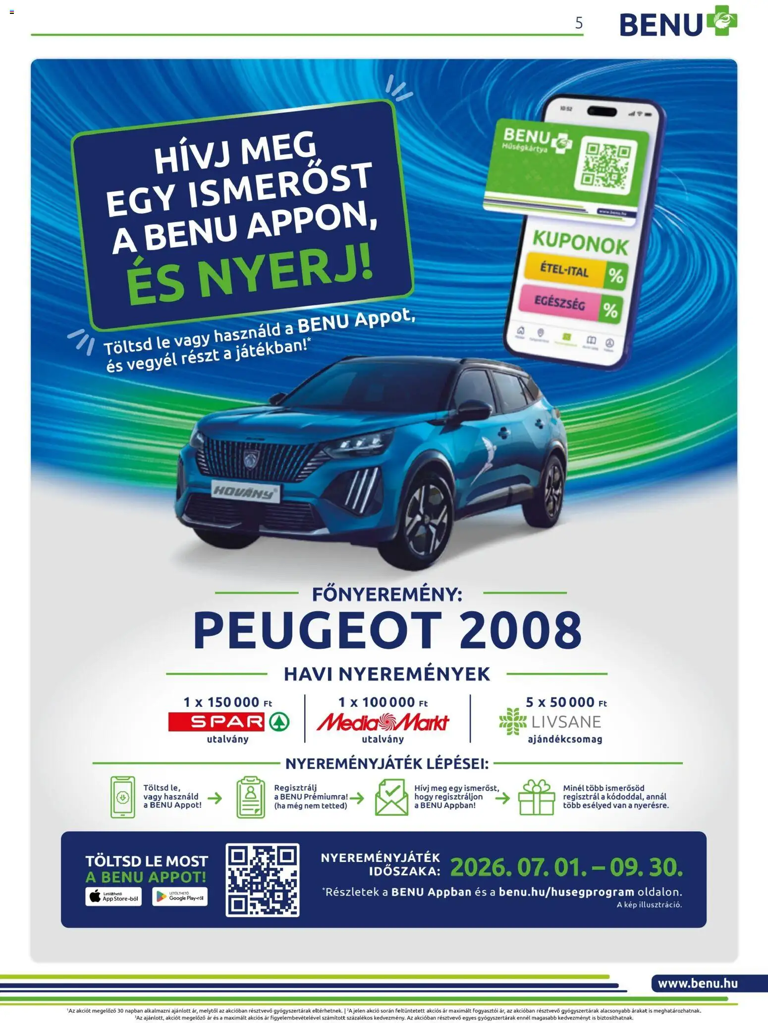 BENU Gyógyszertárak akciós ujság - amely érvényes a következő dátumtól: 2026.09.01. | Oldal: 5 | Termékek: Lé, Ajándékcsomag