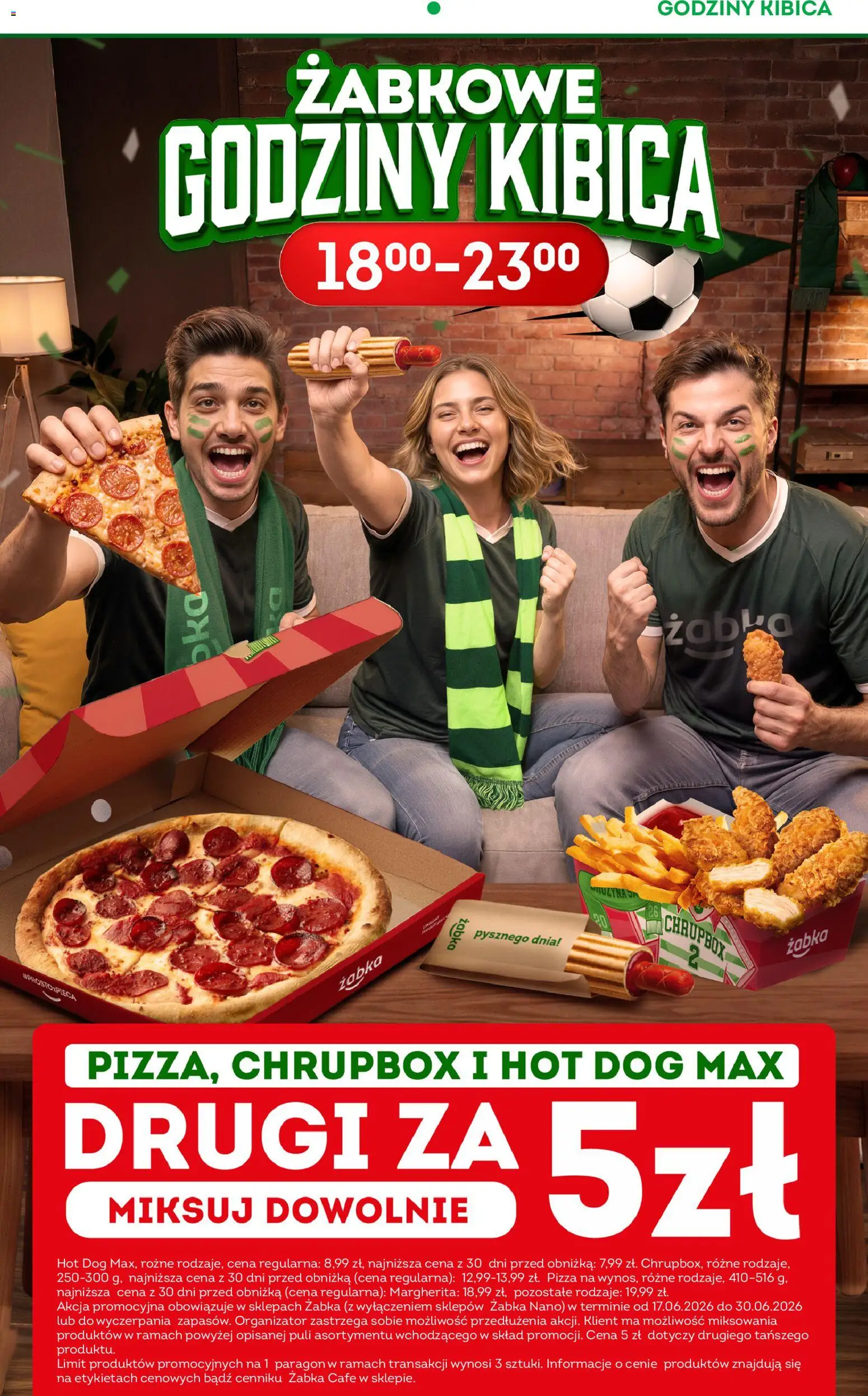 Żabka gazetka od 17.06.2026 | Strona: 10 | Produkty: Pizza
