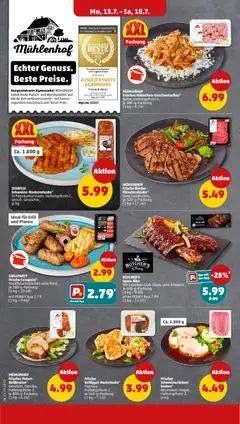 GRILLPARTY Frische Cevapcici, Hackfleischröllchen vom Rind, je 280-g-Packung ab 13.07.2026 gültig | Seite: 8