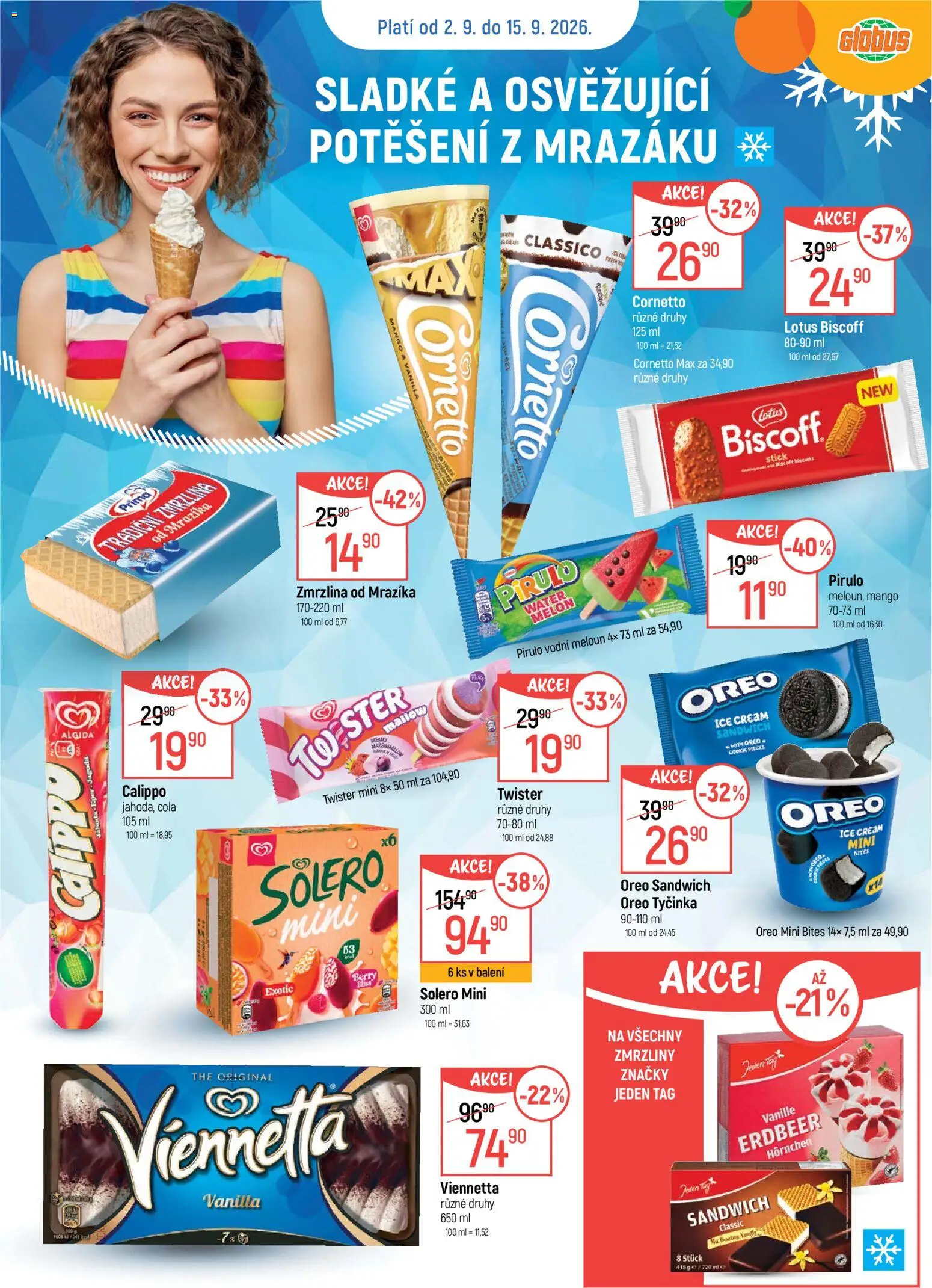 Globus leták od 02.09.2026 | Strana: 20 | Produkty: Mango, Globus, Lotus, Cola