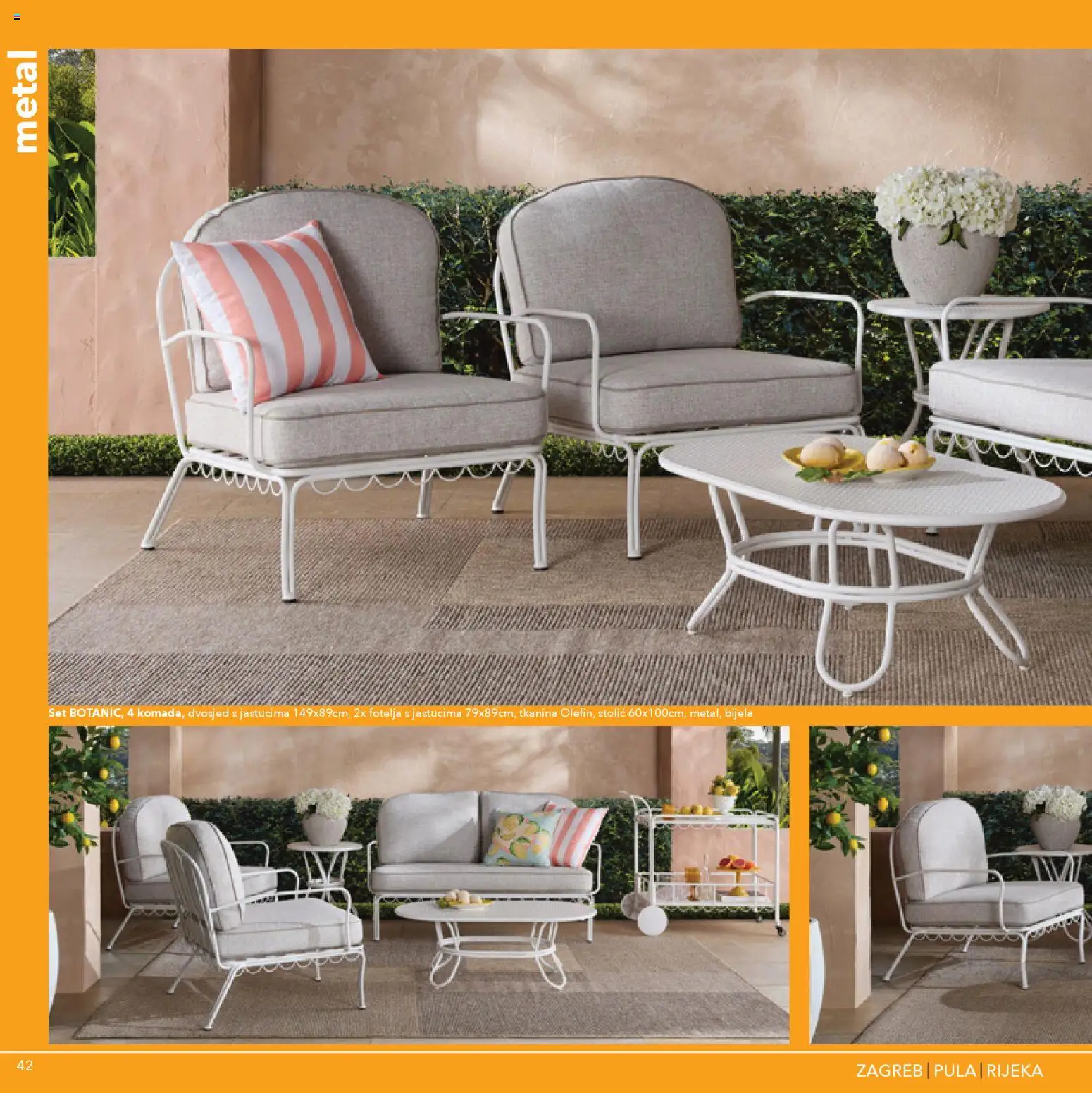 Harvey Norman katalog | vrijedi od 07.04.2026 | Stranica: 42 | Proizvodi: Fotelja, Stolić, Dvosjed