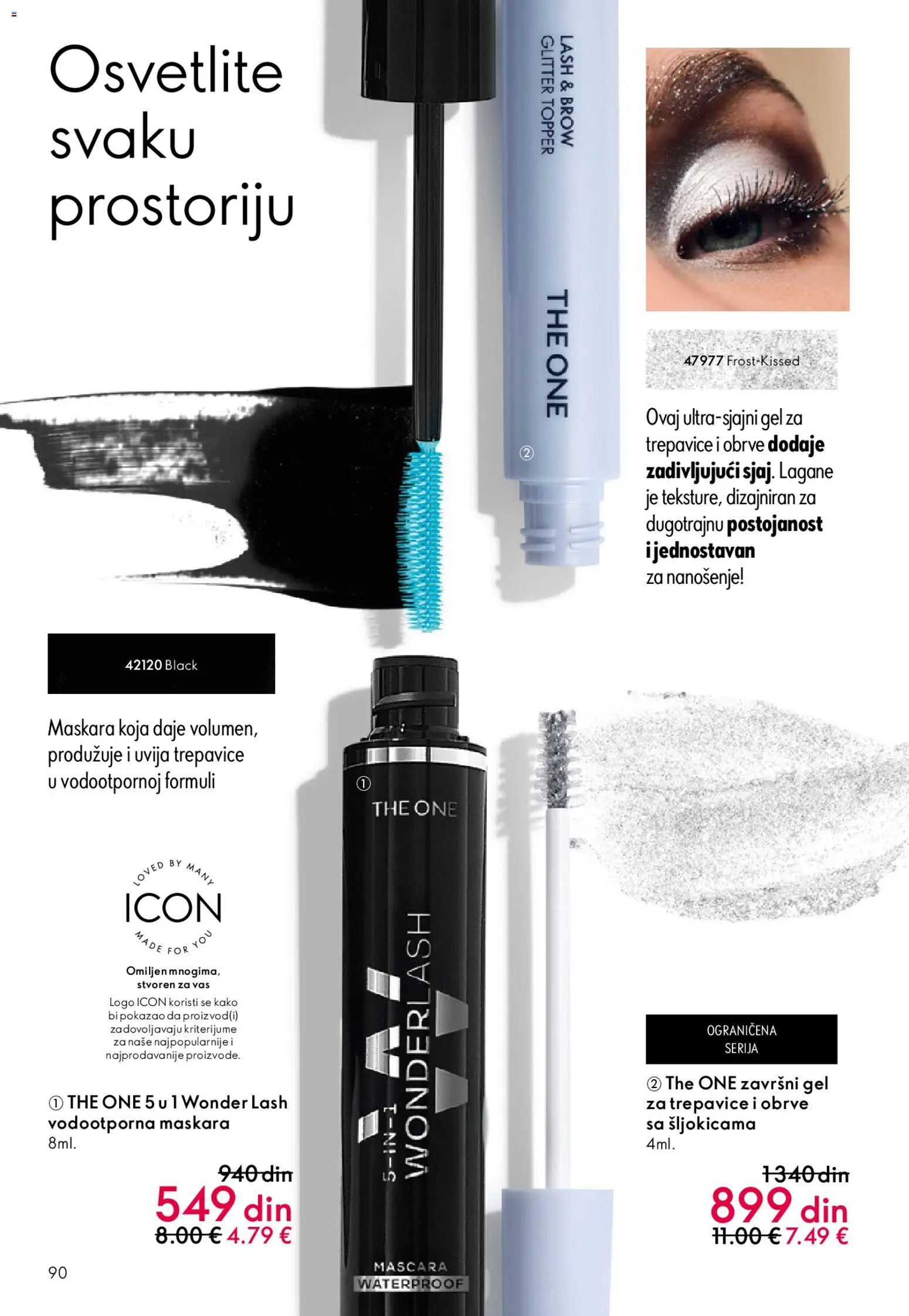 Oriflame katalog - važi od 01.04.2026 | Strana: 90 | Proizvode: Maskara
