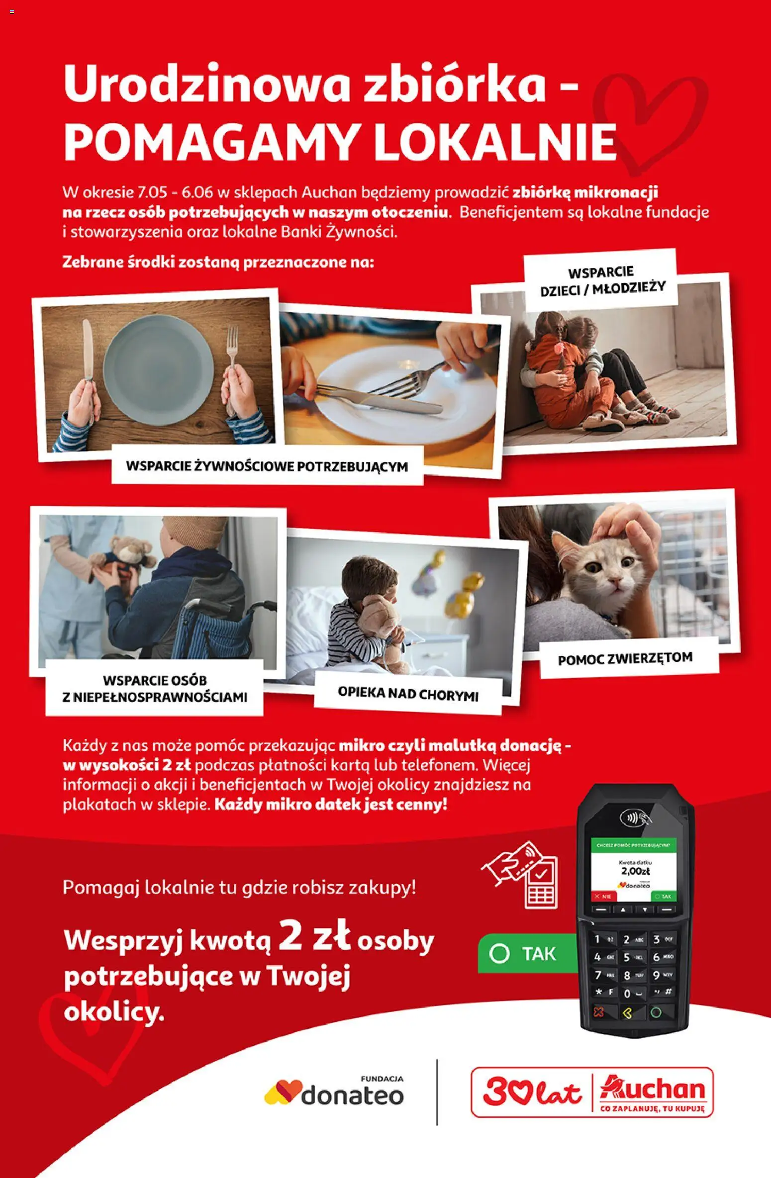 Auchan gazetka - 30 Lat Hipermarket od 07.05.2026 | Strona: 56 | Produkty: Karta