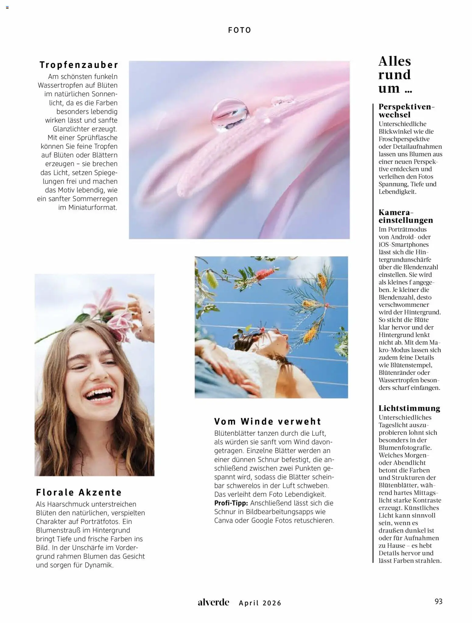 dm drogerie Prospekt 	 – gültig ab 01.04.2026 | Seite: 93 | Produkte: Kamera, Blumen