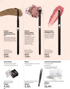 Pré-visualização PINÇA, Pontas inclinadas para arrancar com precisão. Com 10 x 1 x 0,4 cm aprox. Em aço inoxidável. válido de 01.05.2026 | Página: 66