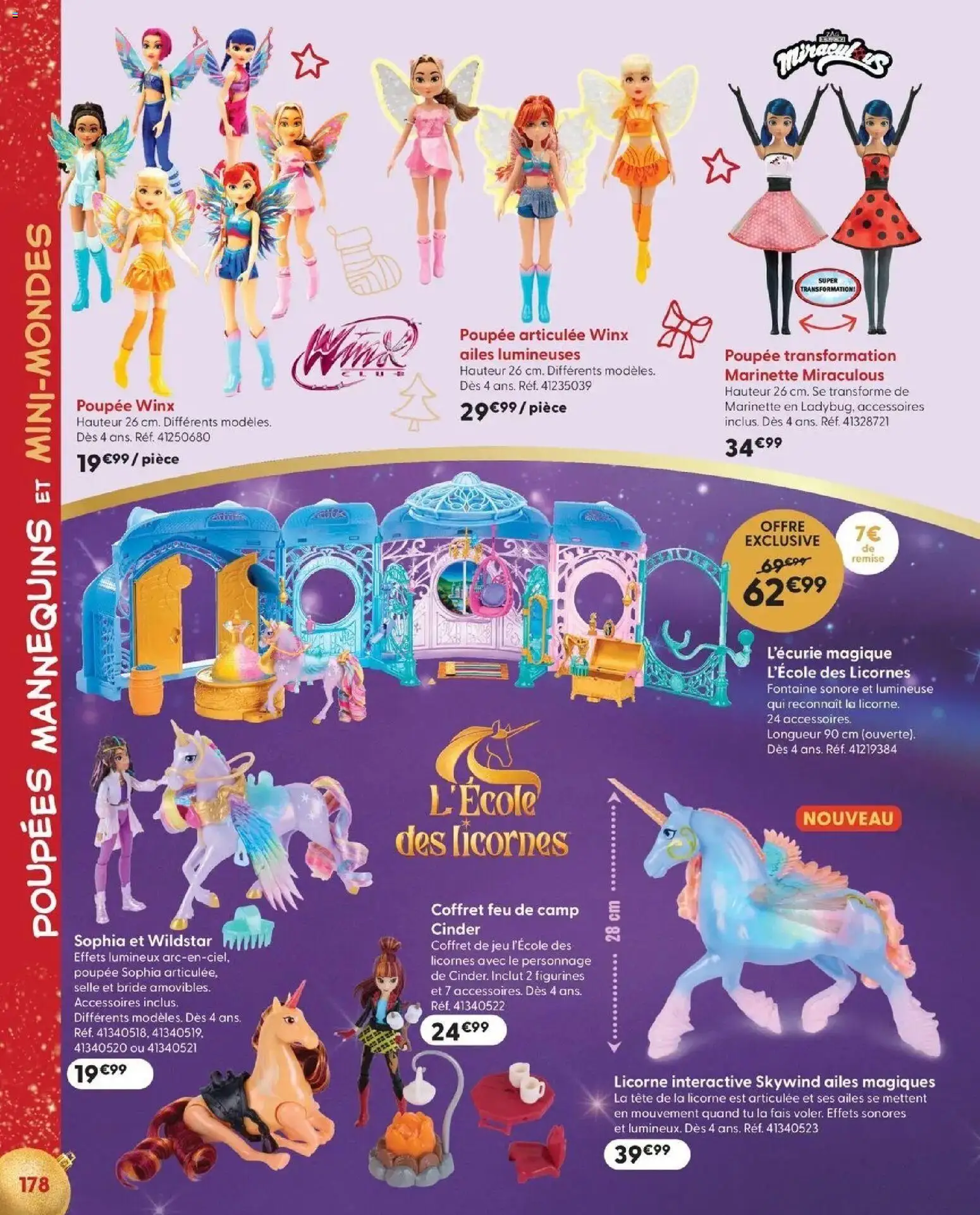 La Grande Récré - LE NOËL DE TOUTES LES PASSIONS à partir du 14/10/2026 - promo en ligne | Page: 178 | Produits: Poupée, Figurines