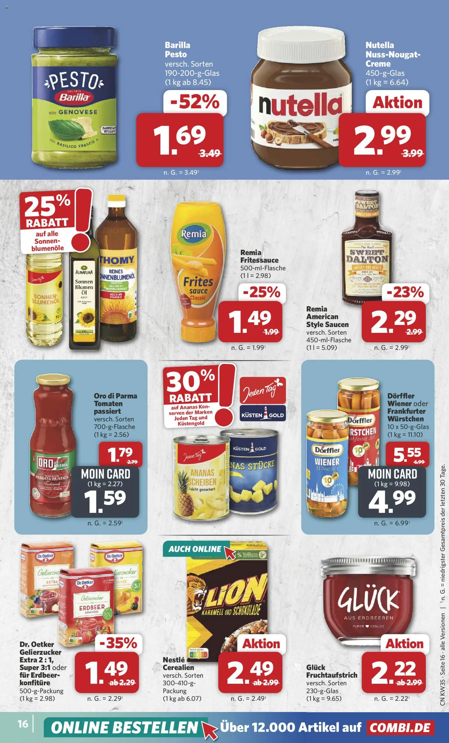 Combi Prospekt – gültig ab 24.08.2026 | Seite: 20 | Produkte: Blumen, Ananas, Tomaten, Oro di parma