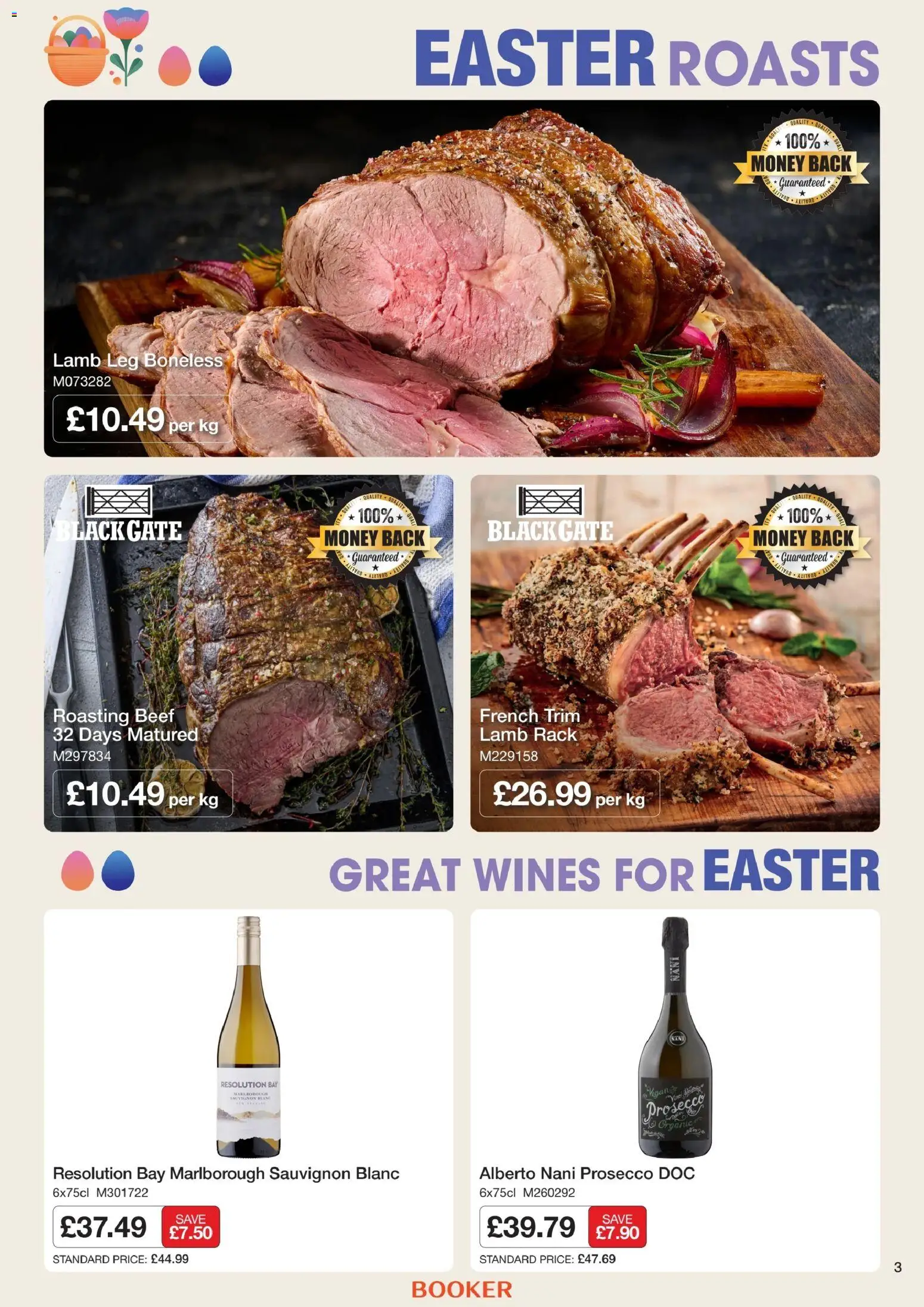 {H1} | Page: 3 | Products: Prosecco, Beef