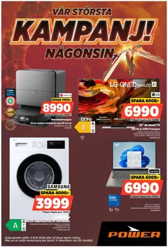 Power erbjudanden - Förhandsvisning av reklamblad från butik Power aktuell från 03/08/2026