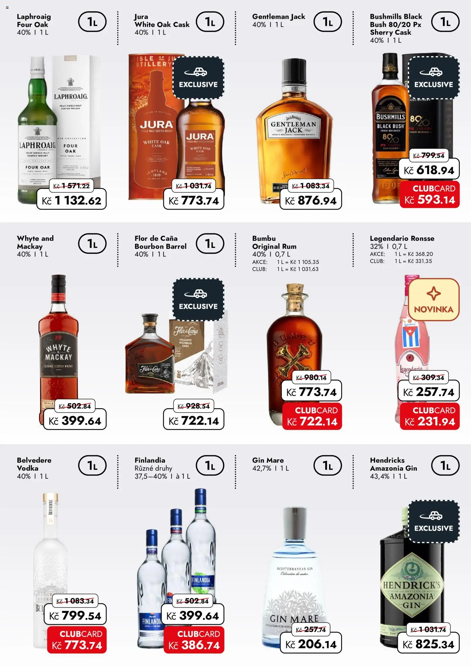 Travel Free leták od 21.08.2026 | Strana: 2 | Produkty: Whiskey, Gin Mare, Bushmills, Legendario