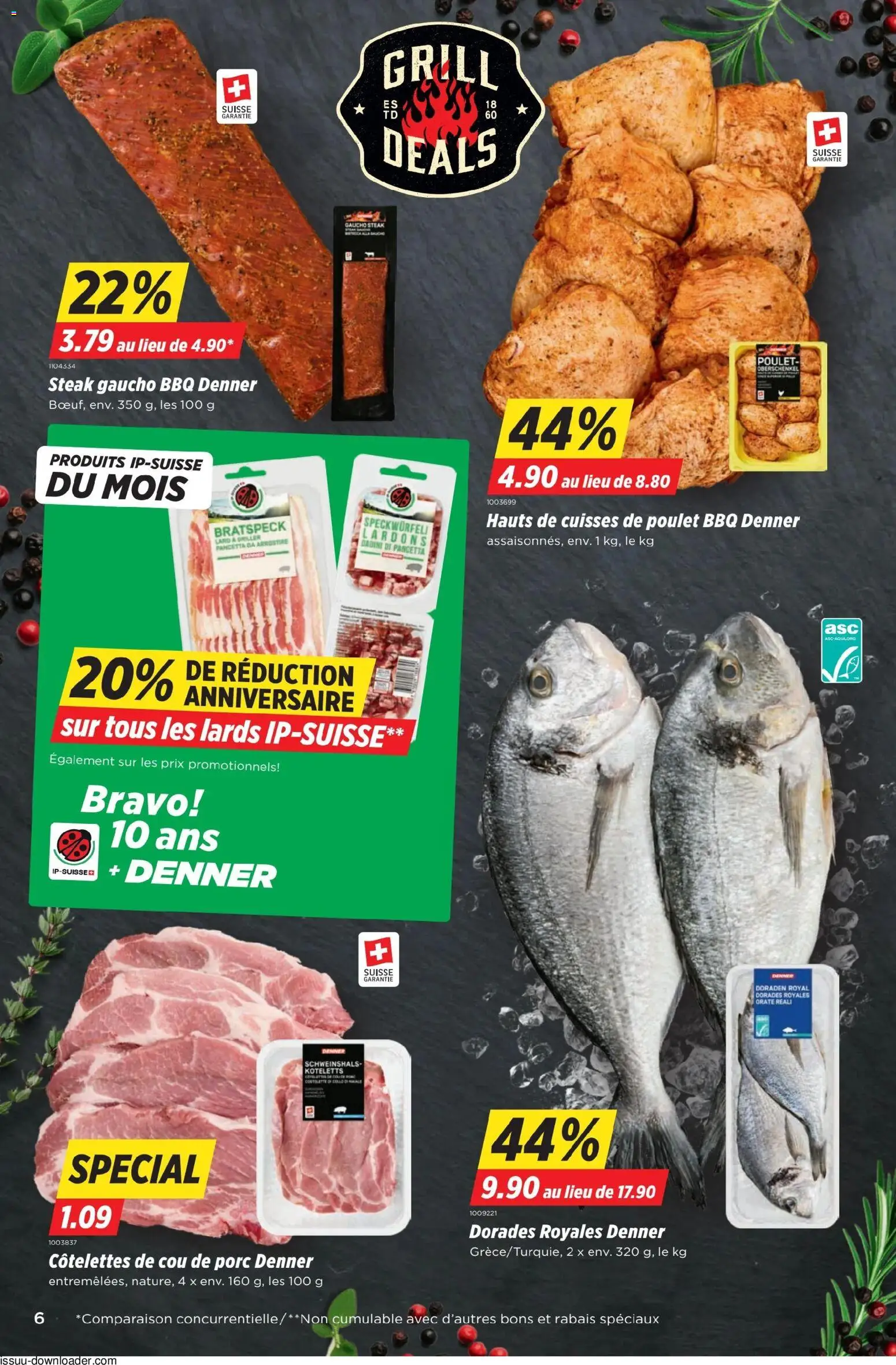 Denner aktionen FR – gültig ab 07.05.2026 | Seite: 6 | Produkte: Griller, Grill