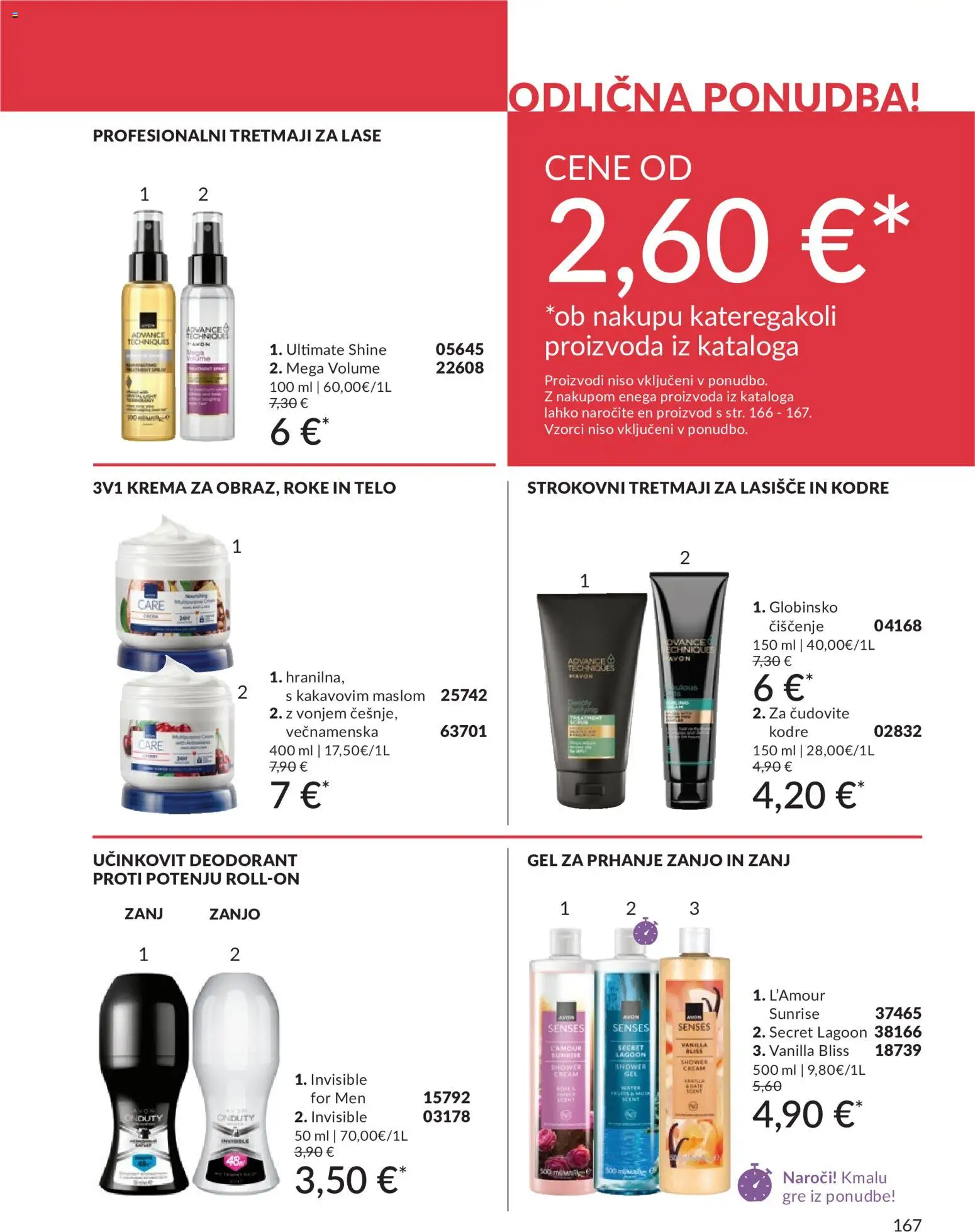 Novi Avon katalog ponudbe – veljaven od 01.05.2026 | Stran: 167