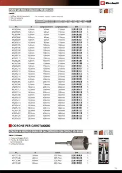 Anteprima del volantino Einhell volantino Accessori  valido a partire dal 17.03.2026 | Pagina: 17