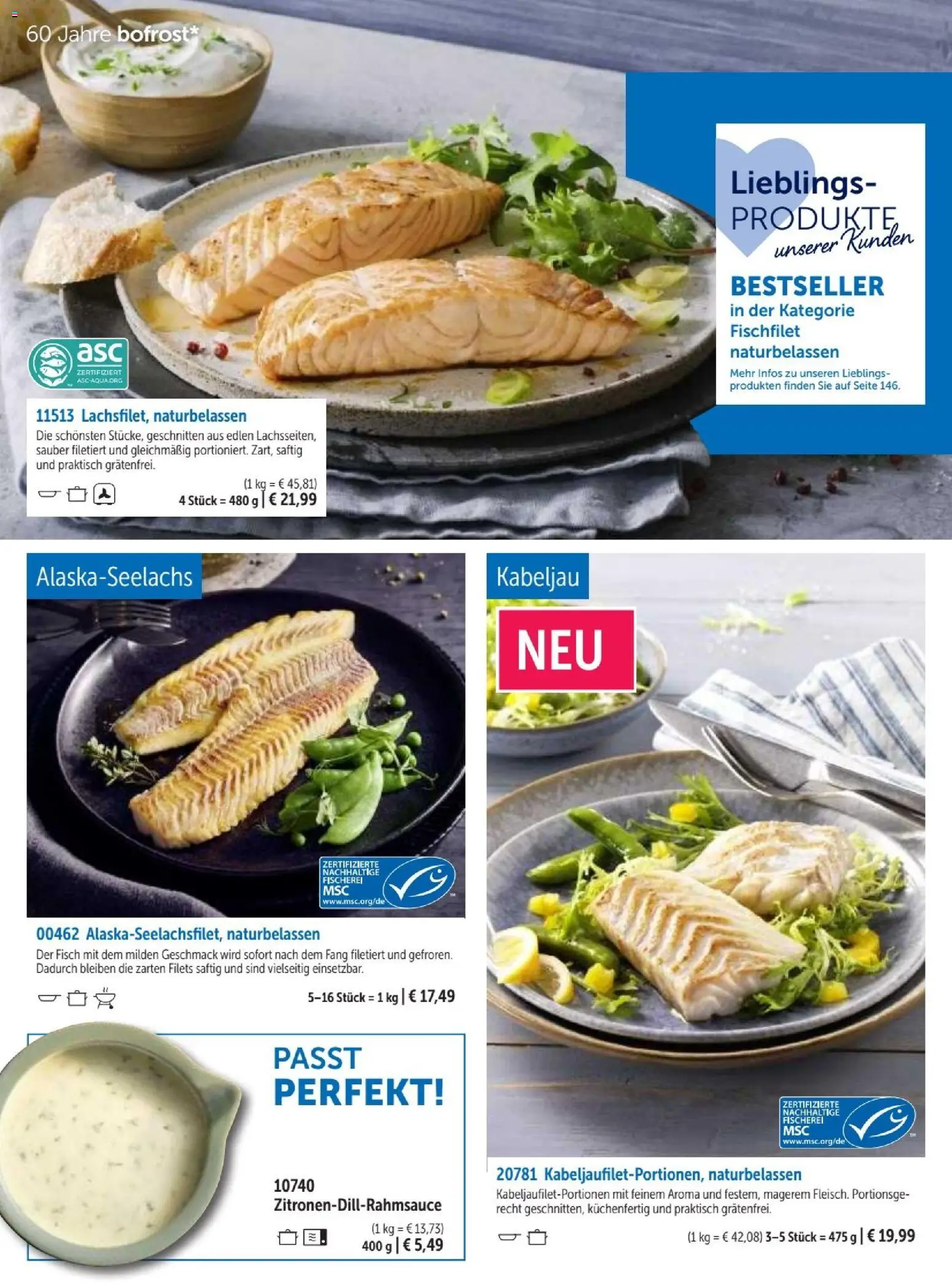 Bofrost Katalog – gültig ab 07.09.2026 | Seite: 56 | Produkte: Fisch