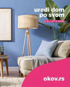 Okov katalog - pregled Okov kataloga - važi od 03.09.2026