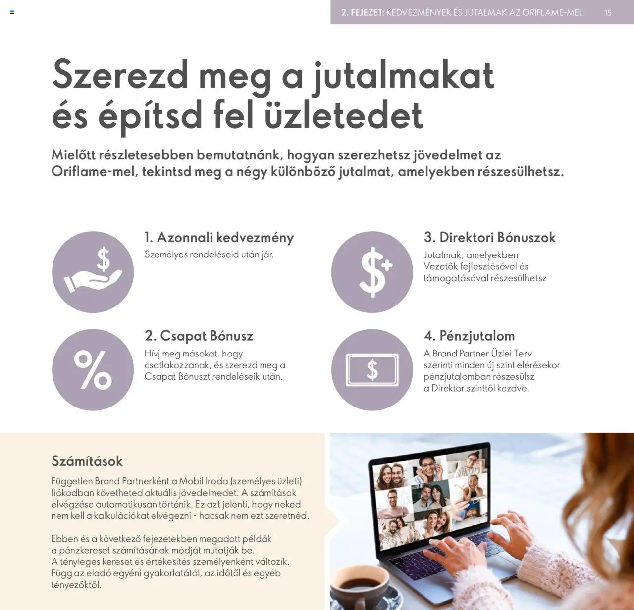 Oriflame akciós ujság - amely érvényes a következő dátumtól: 2024.04.28. | Oldal: 15