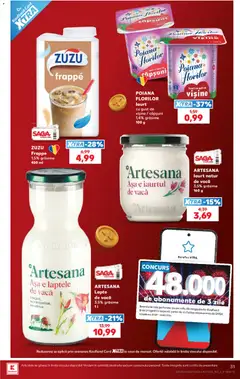Ofertele Kaufland valabile de la 01.07.2026 | Pagină: 31 | Produse: Lapte, Căpșuni
