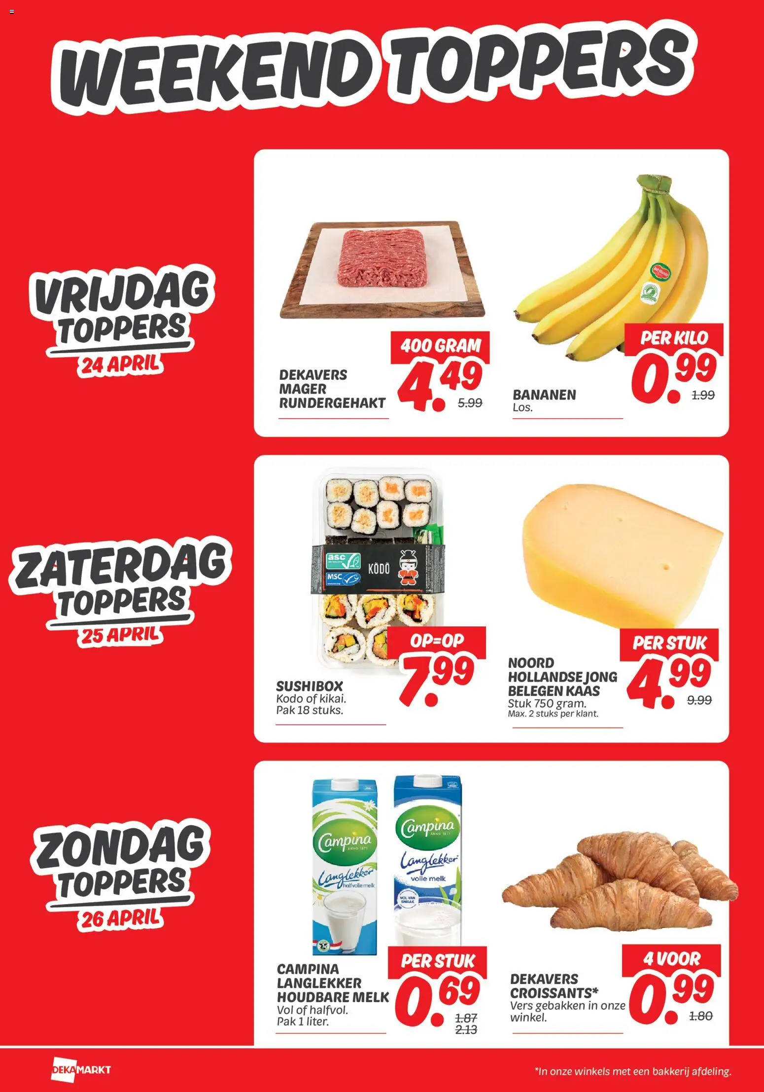 {H1} | Pagina: 26 | Producten: Kaas, Halfvolle Melk, Volle melk, Bakkerij