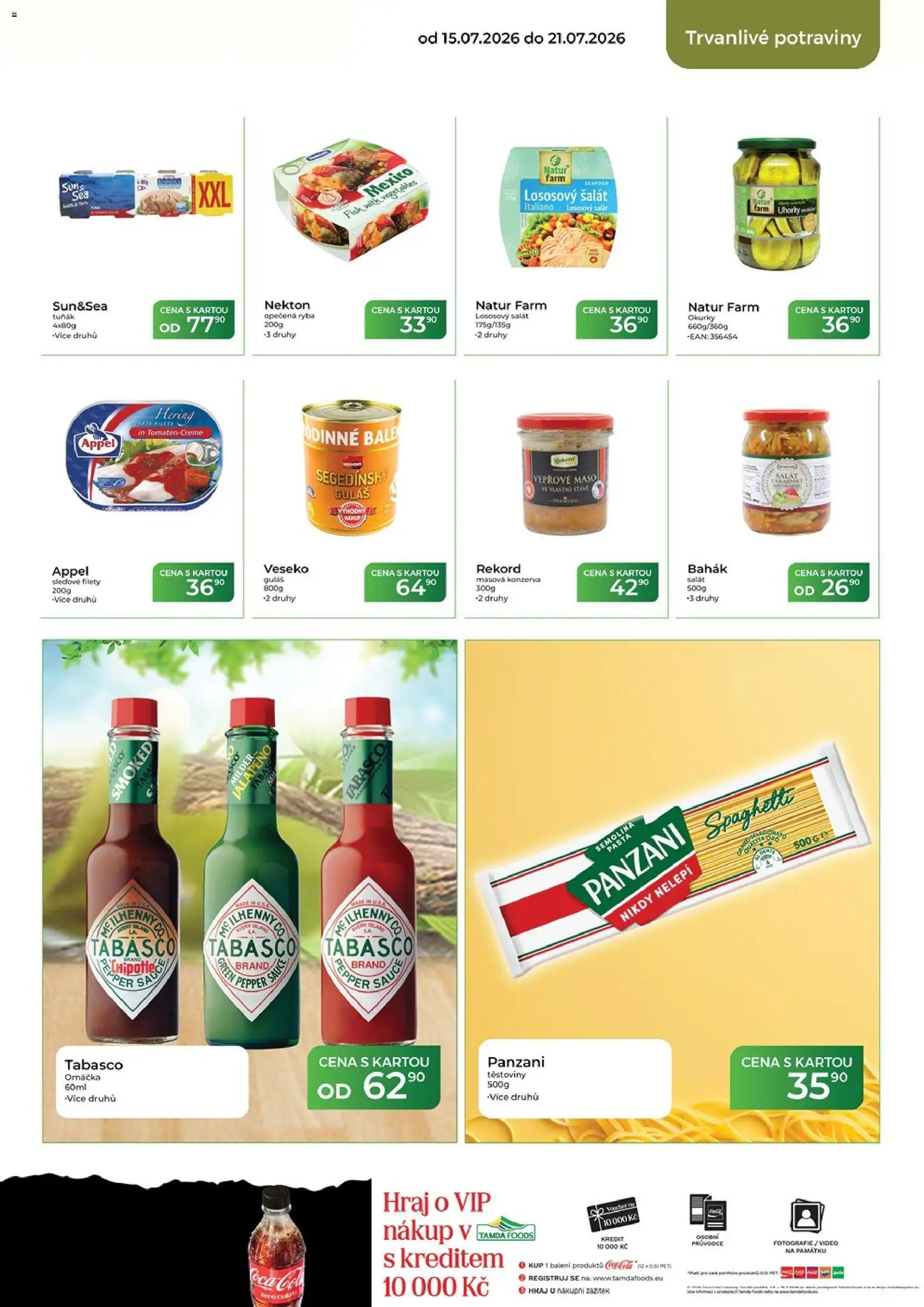 Tamda Foods leták od 15.07.2026 | Strana: 41 | Produkty: Tuňák, Ryba, Salát, Guláš