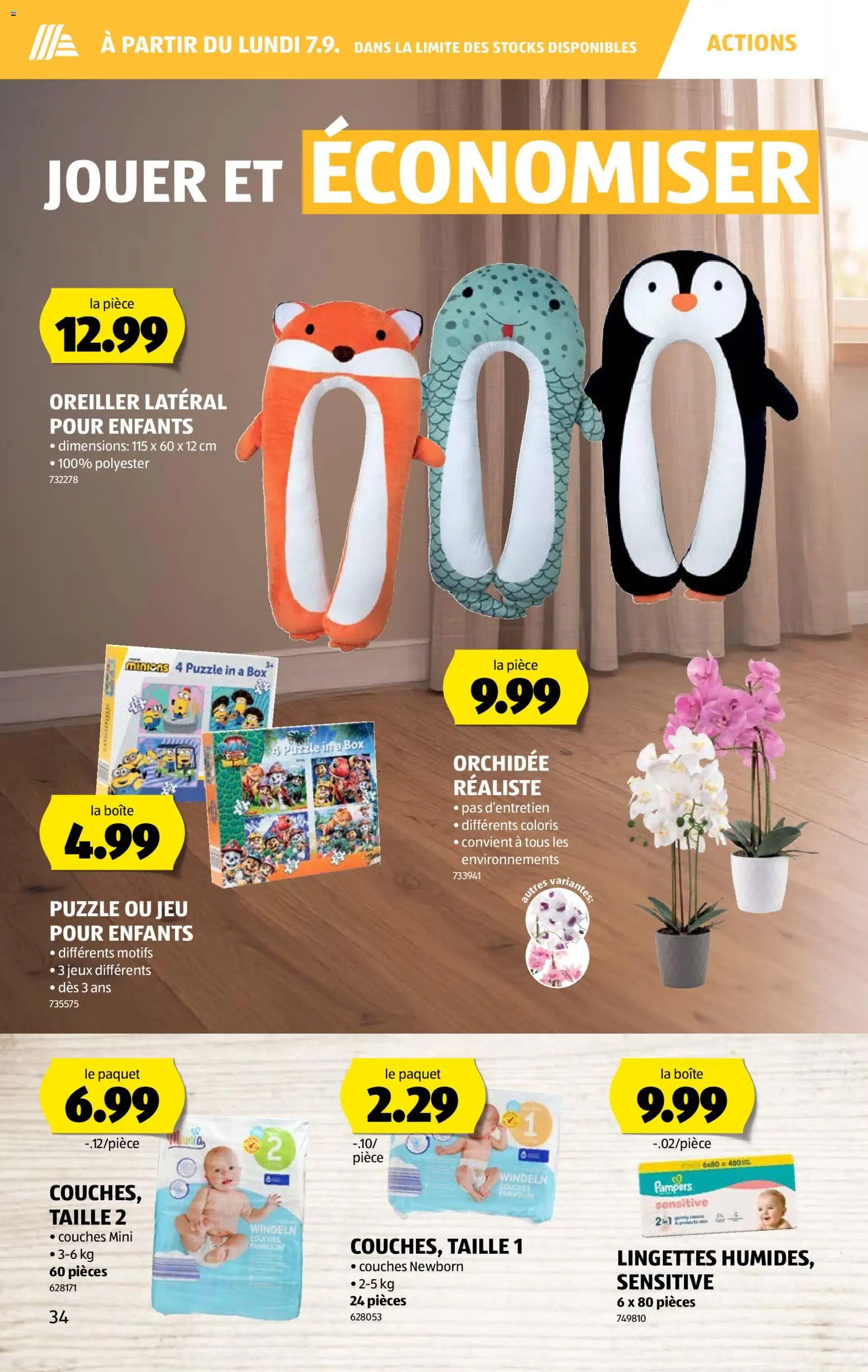 Aldi aktionen FR – gültig ab 03.09.2026 | Seite: 34 | Produkte: Box, Pampers