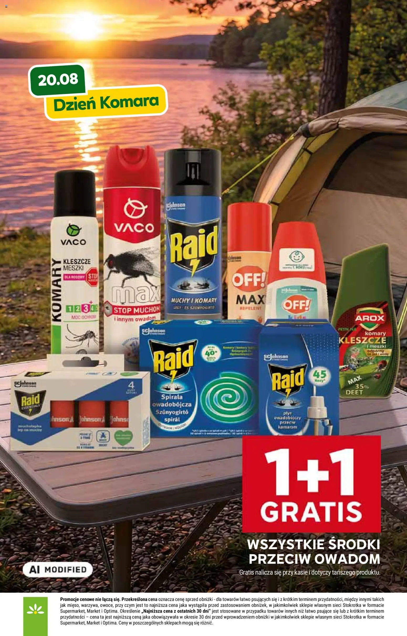 Stokrotka gazetka - Market od 20.08.2026 | Strona: 24 | Produkty: Środki przeciw owadom, Stokrotka