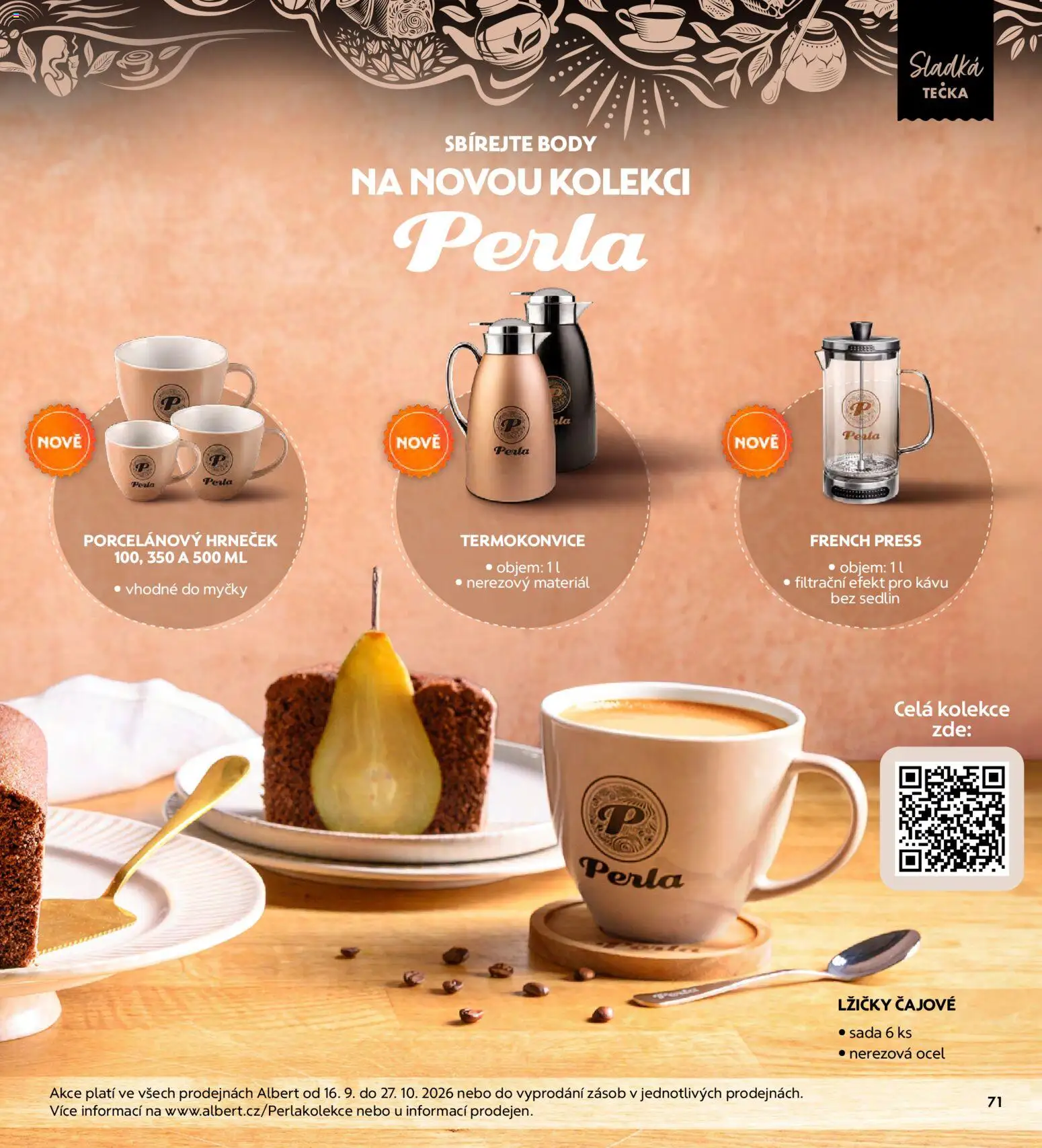Albert magazín od 01.10.2026 | Strana: 71 | Produkty: French press, Perla, Body