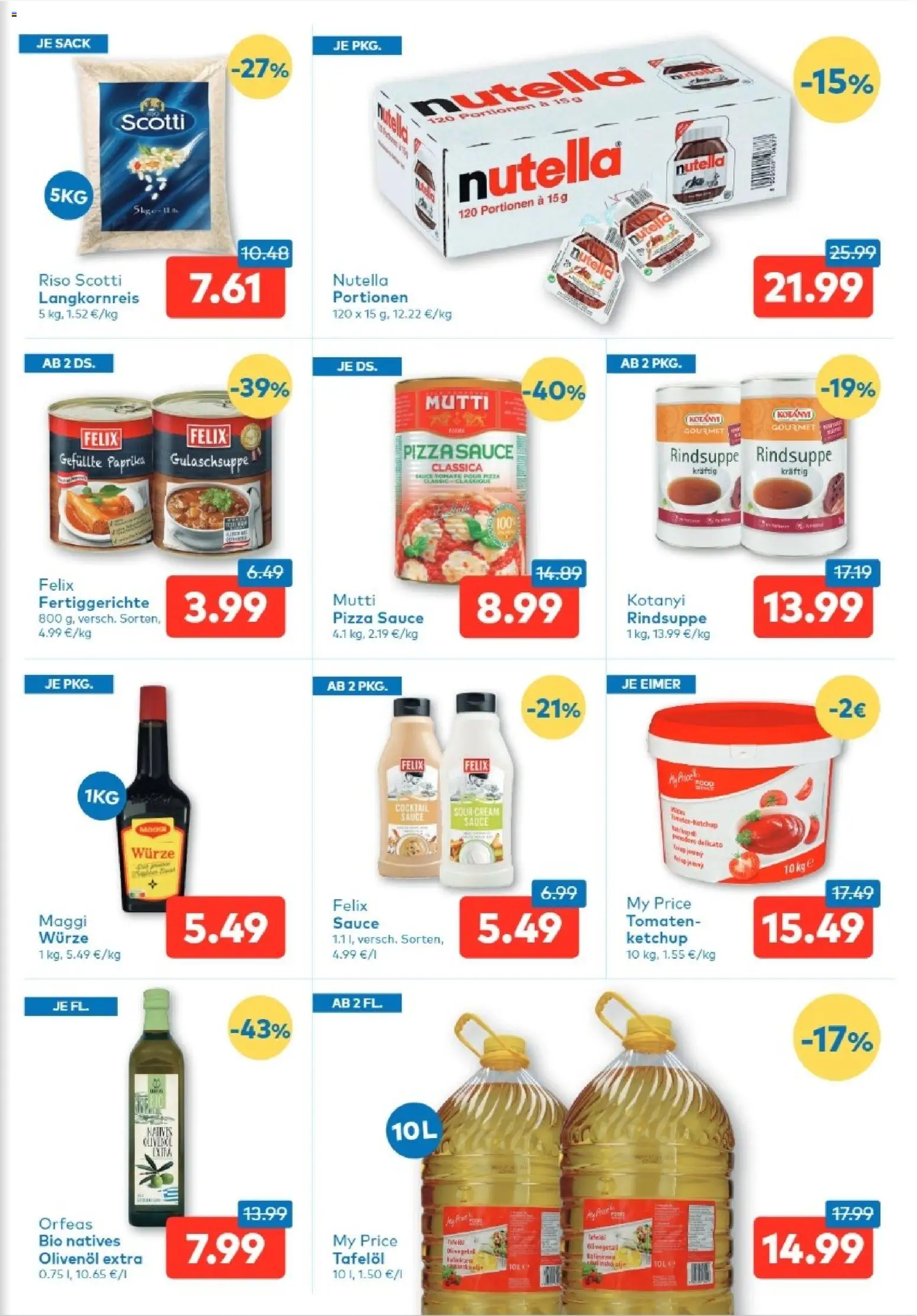 T&G Osttirol gültig ab 13.08.2026 | Seite: 5 | Produkte: Ketchup, Fertiggerichte, Pizza, Tomaten